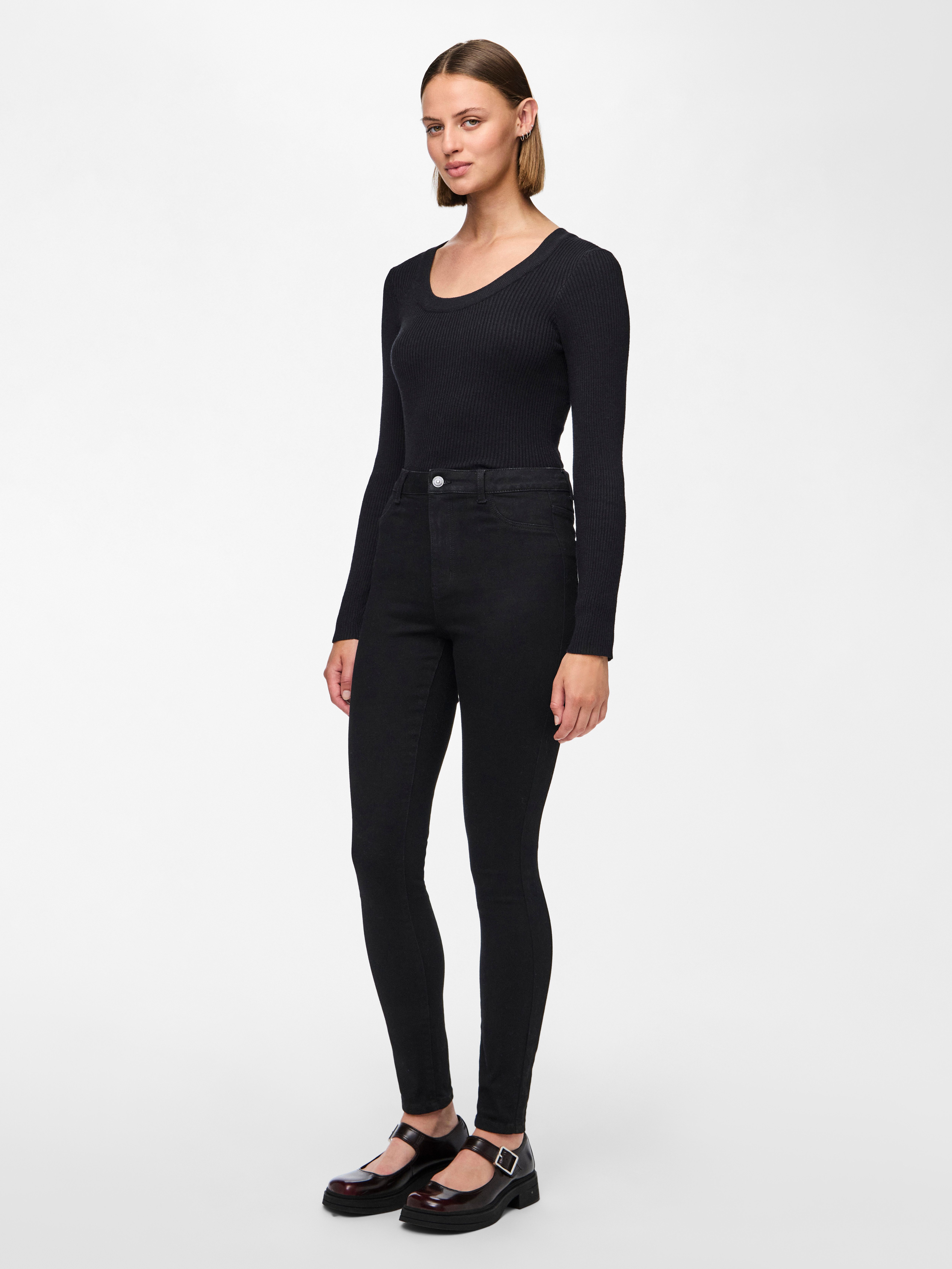 pieces Jeggings PCDEA HW SKINNY BL JEGGING NOOS