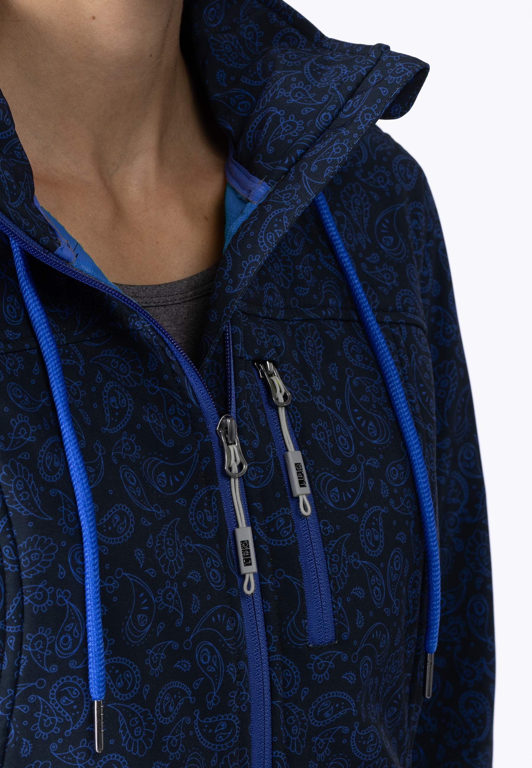 DEPROC Active Softshell-jack SUN PEAK II WOMEN met afneembare capuchon