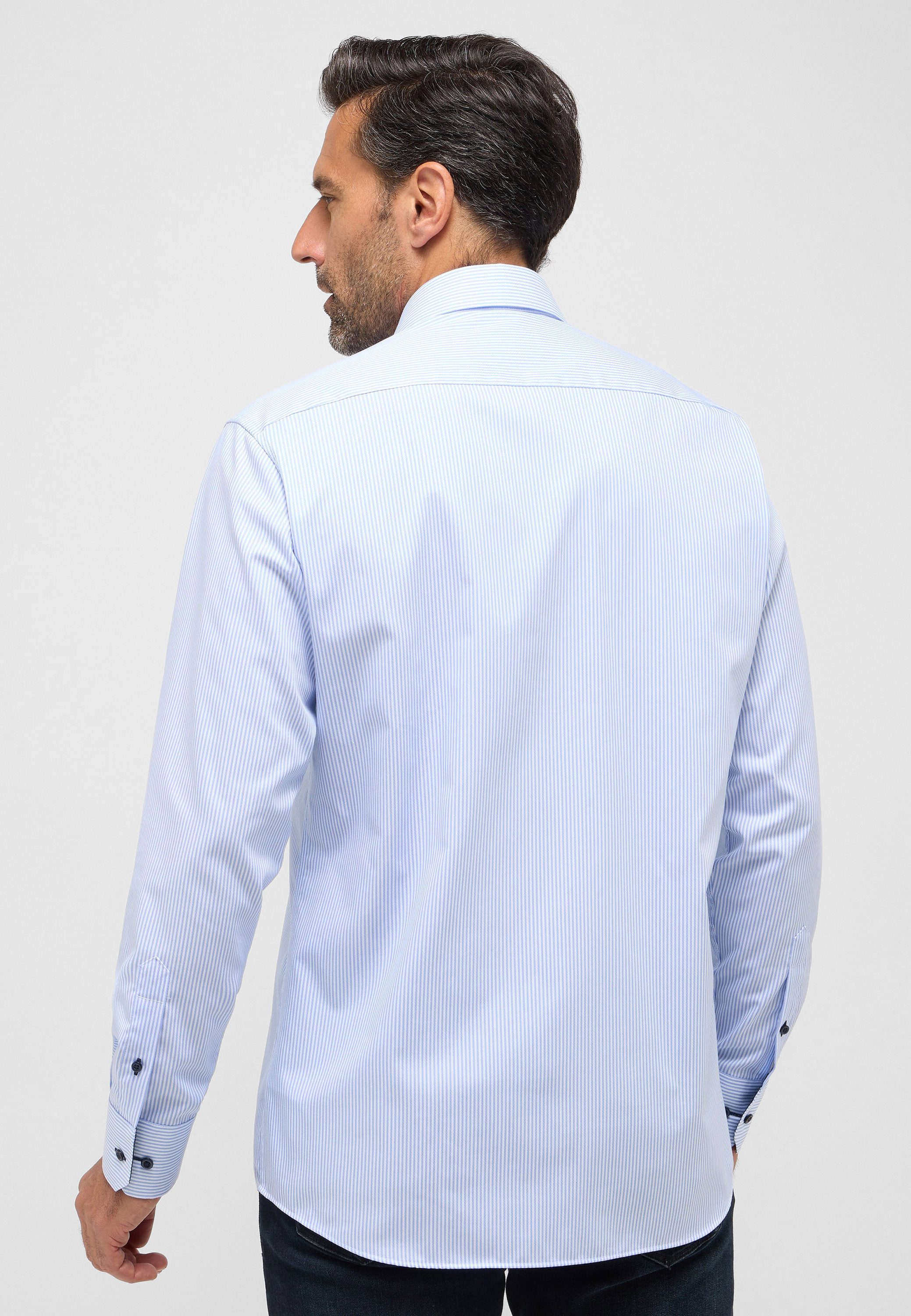 Eterna Overhemd met lange mouwen MODERN FIT NON IRON (strijkvrij)
