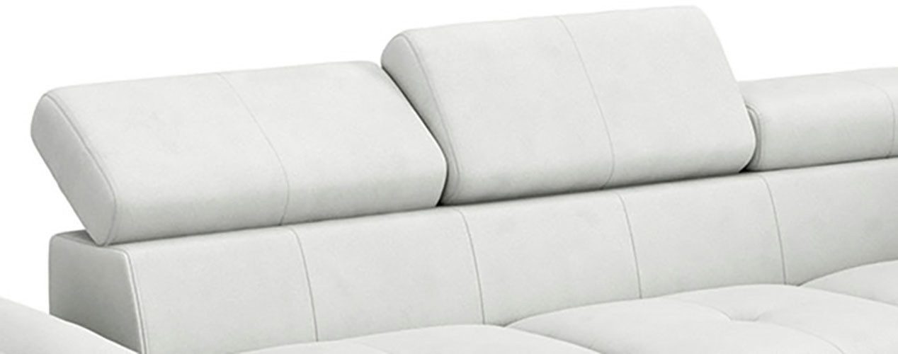 COTTA Hoekbank Enterprise L-vorm met hoofd- en armverstelling, optioneel met bedfunctie
