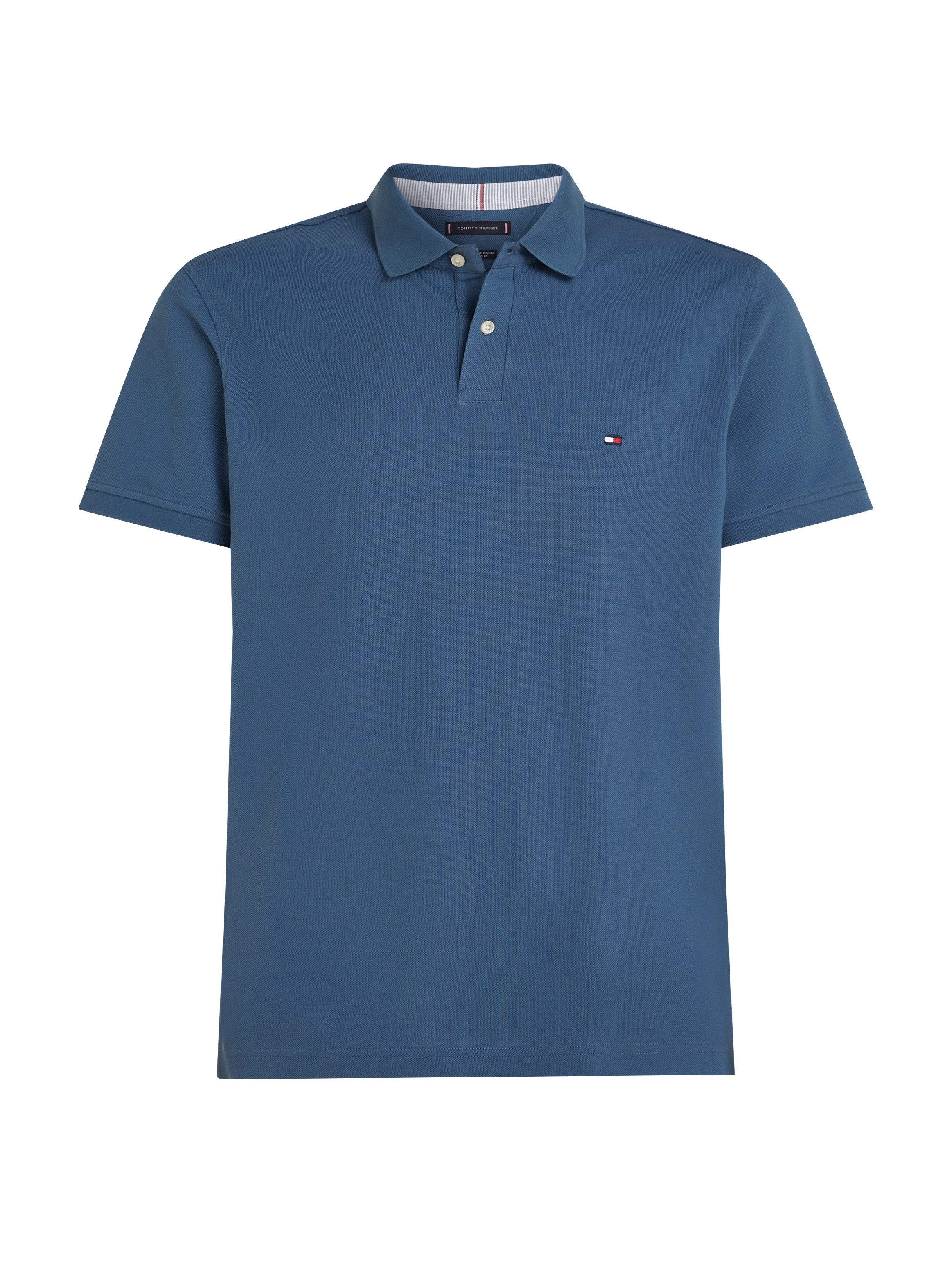 Tommy Hilfiger Poloshirt 1985 REGULAR POLO met contraststrepen en knoopsluiting