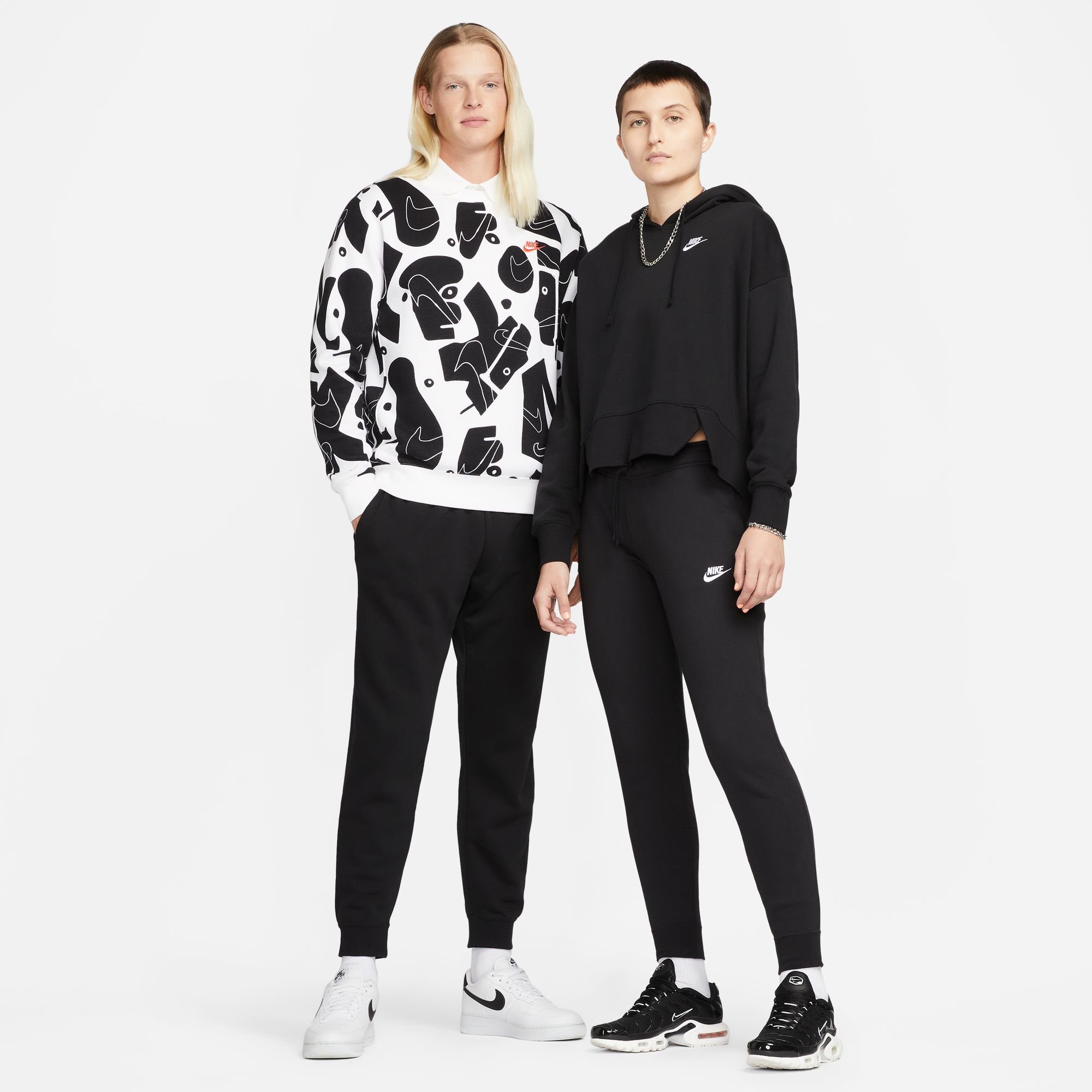 Nike Sportswear Joggingbroek Club Fleece Women's Mid-Rise Joggers