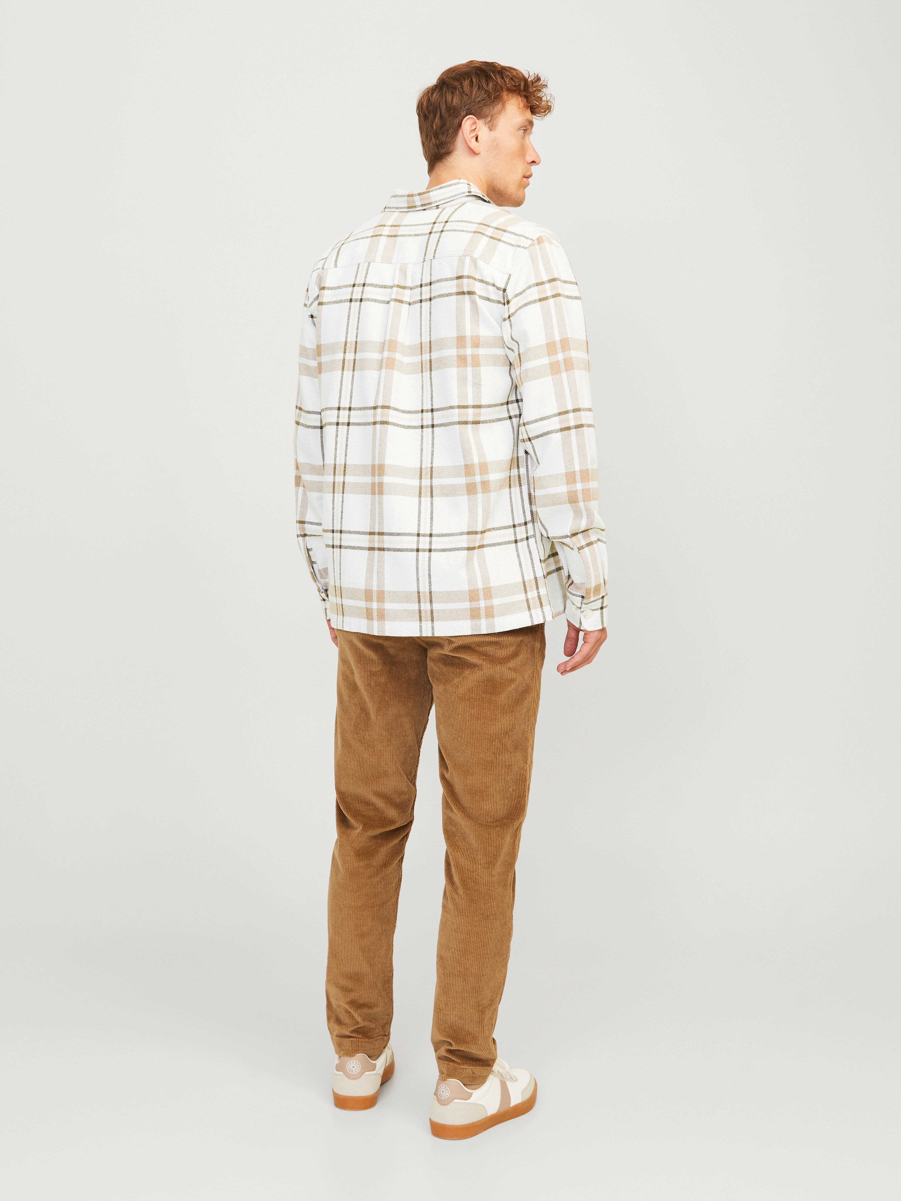 Jack & Jones Overhemd met lange mouwen JPRRAYMOND MELANGE CHECK LS OVERSHIRT SN