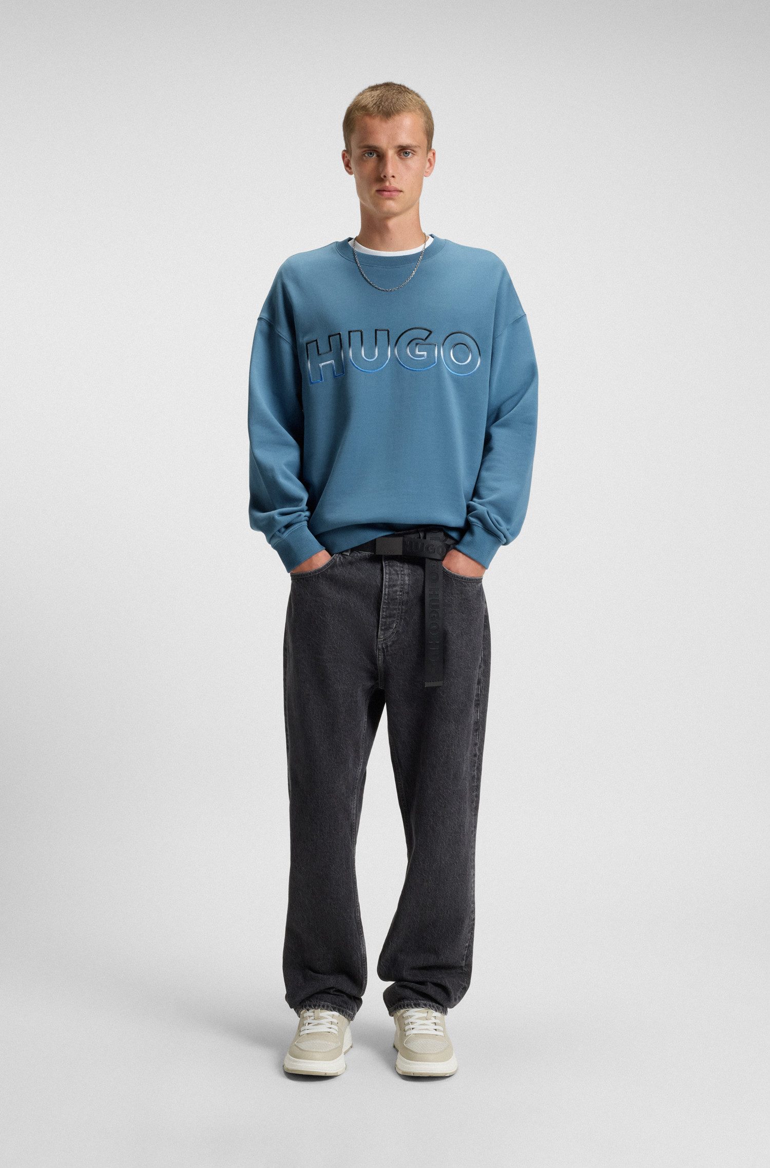 HUGO Blue Sweatshirt Nogocrew