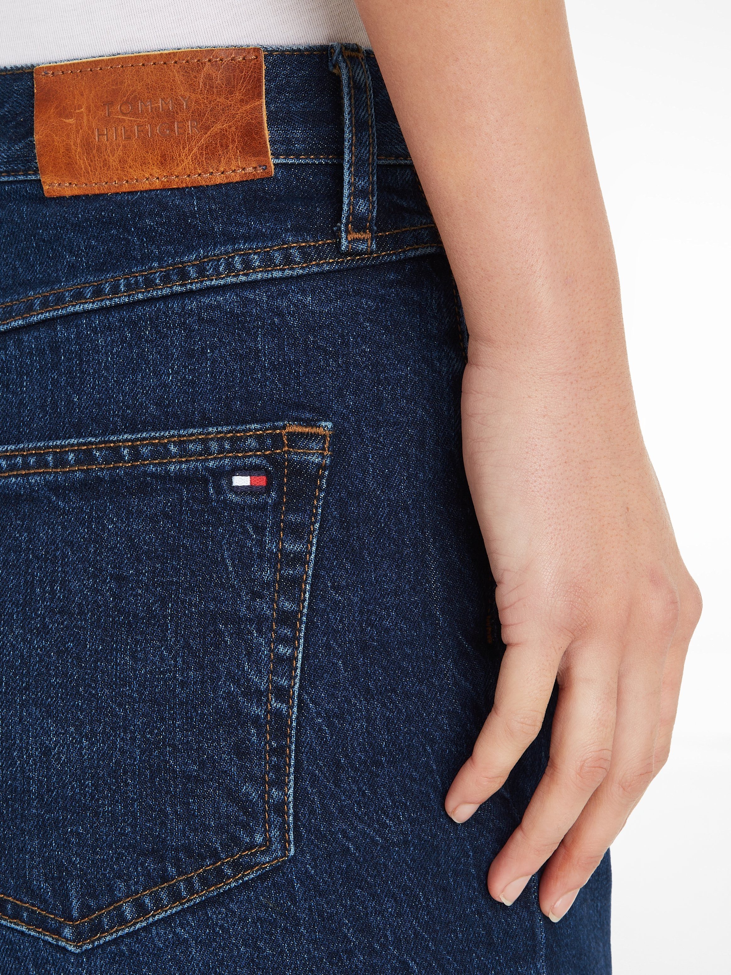 Tommy Hilfiger Straight jeans RELAXED STRAIGHT HW PAM met tommy hilfiger logo-badge