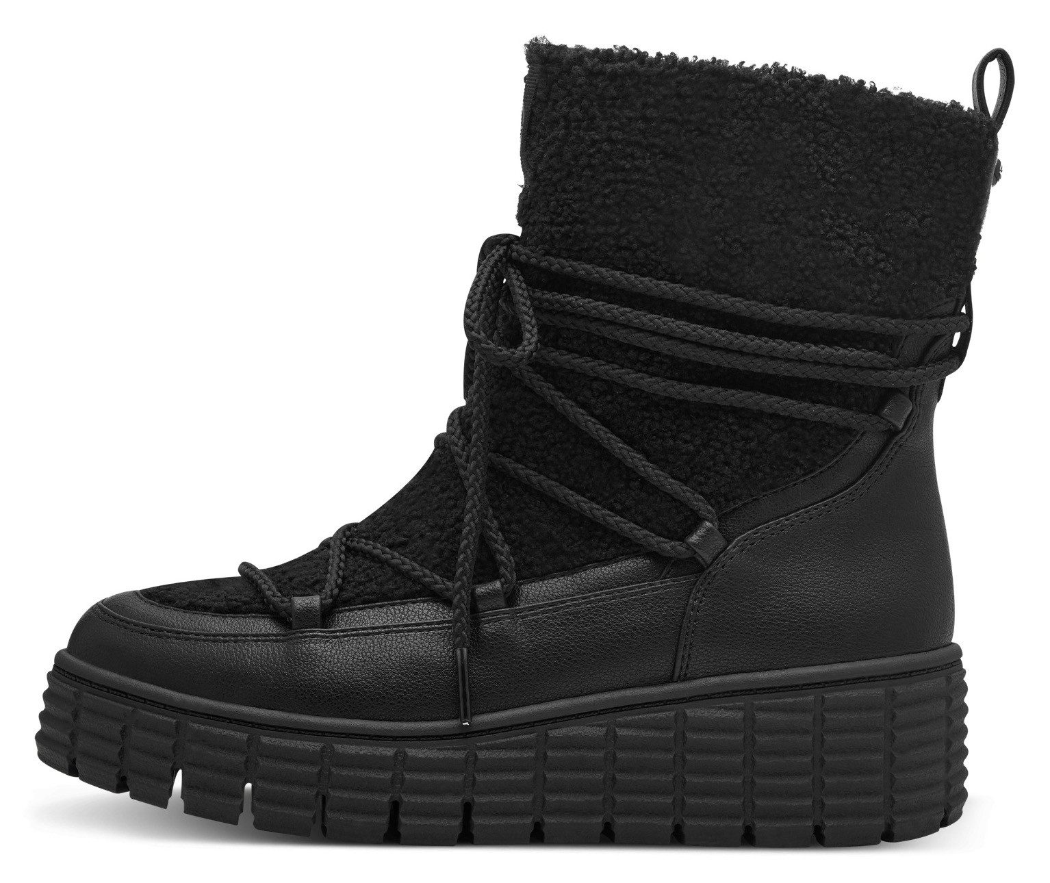 Tamaris Winterlaarzen ,sleehak, plateau, winterlaarzen, outdoorboots, vegan verwerking