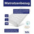 beco koudschuimmatras luxe-matras voor zware mensen, hoge matrasdikte en belastbaarheid hoogte 23 cm