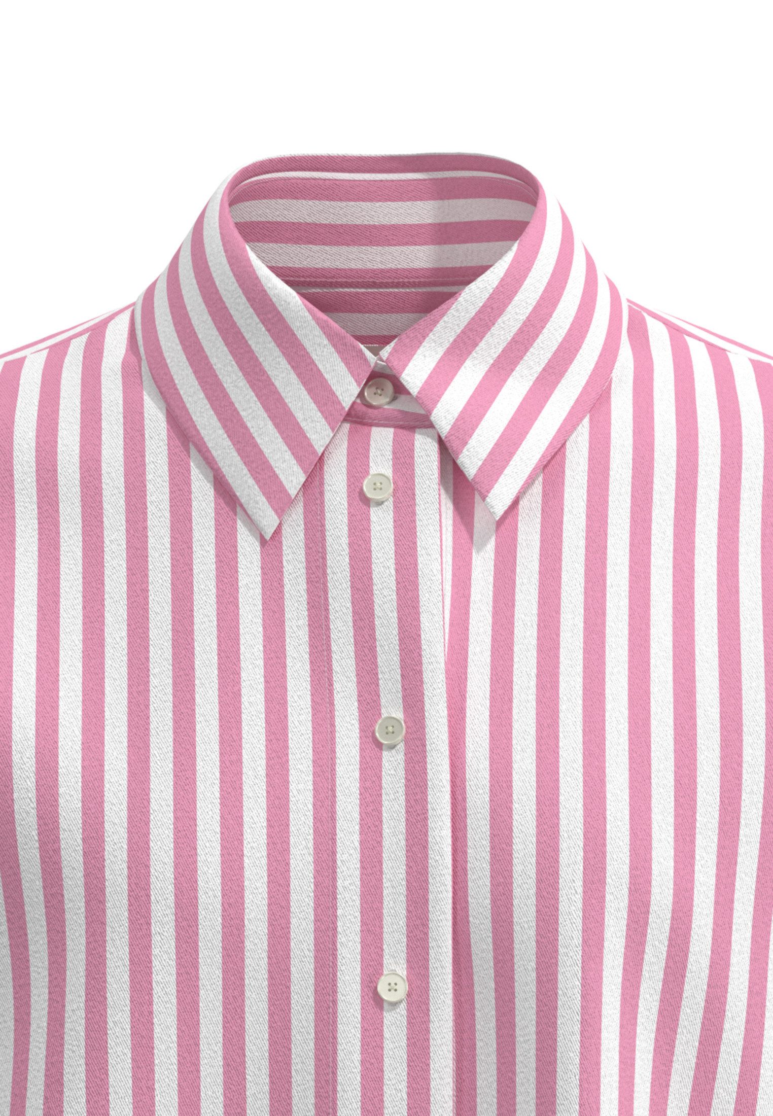 seidensticker Overhemdblouse Kraag gestreept
