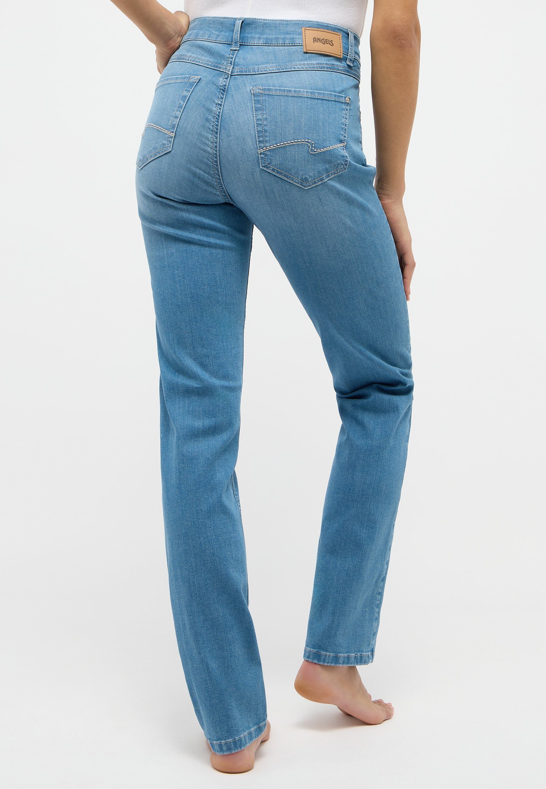 ANGELS Straight jeans Cici in slim-fit pasvorm
