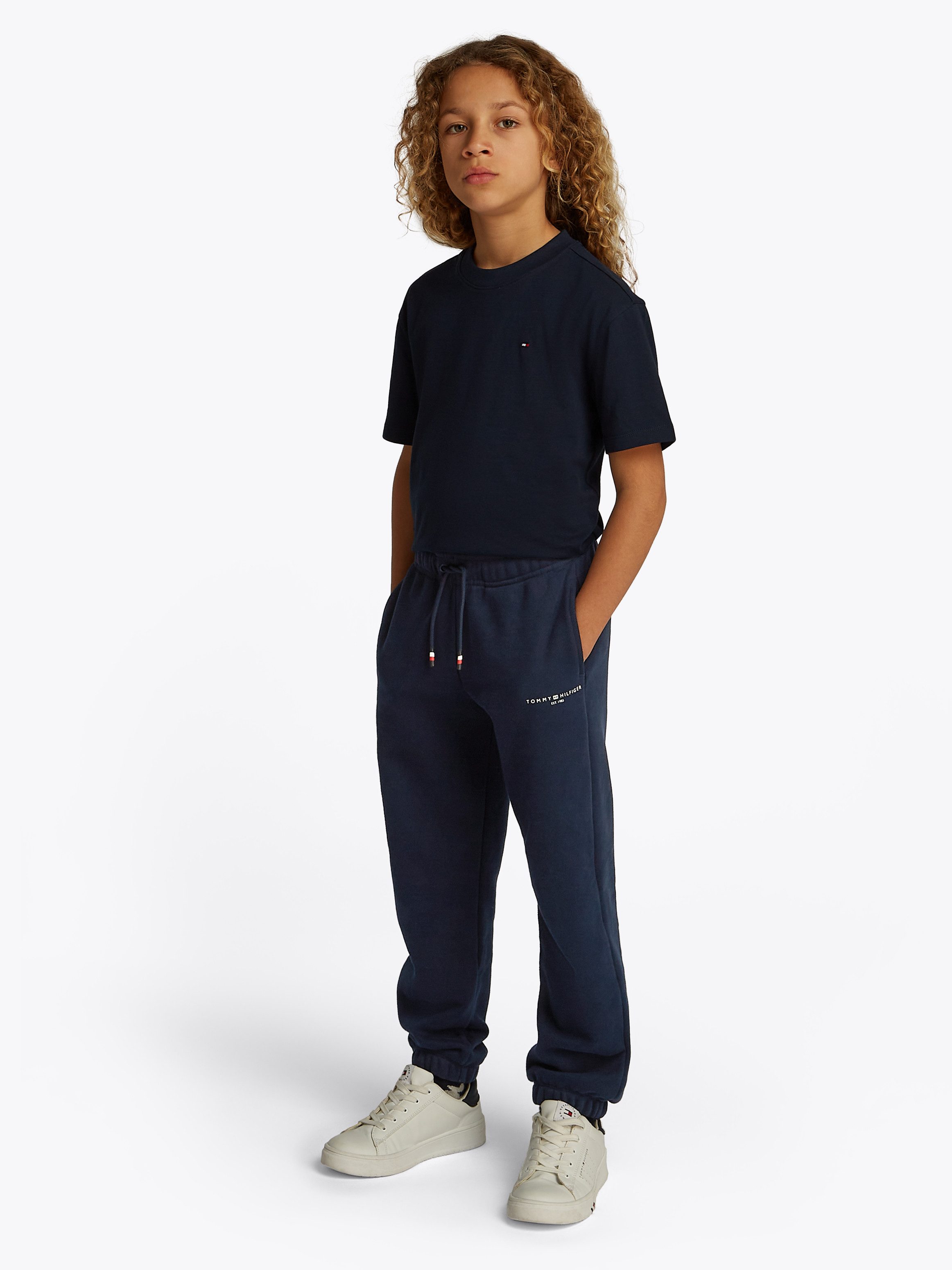 Tommy Hilfiger Sweatbroek MINI CORP SWEATPANTS voor kinderen tot 16 jaar