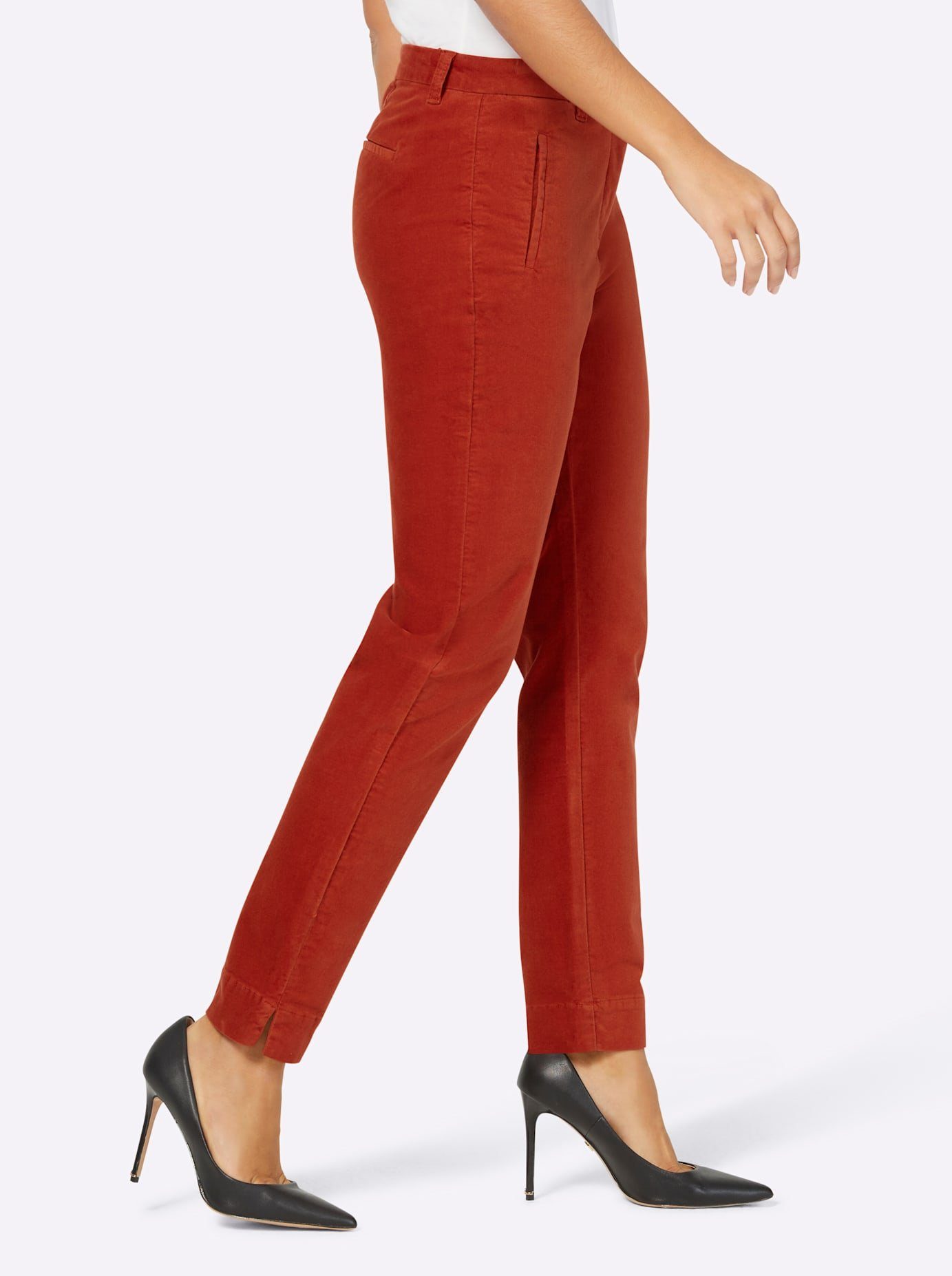 Creation L Fluwelen broek