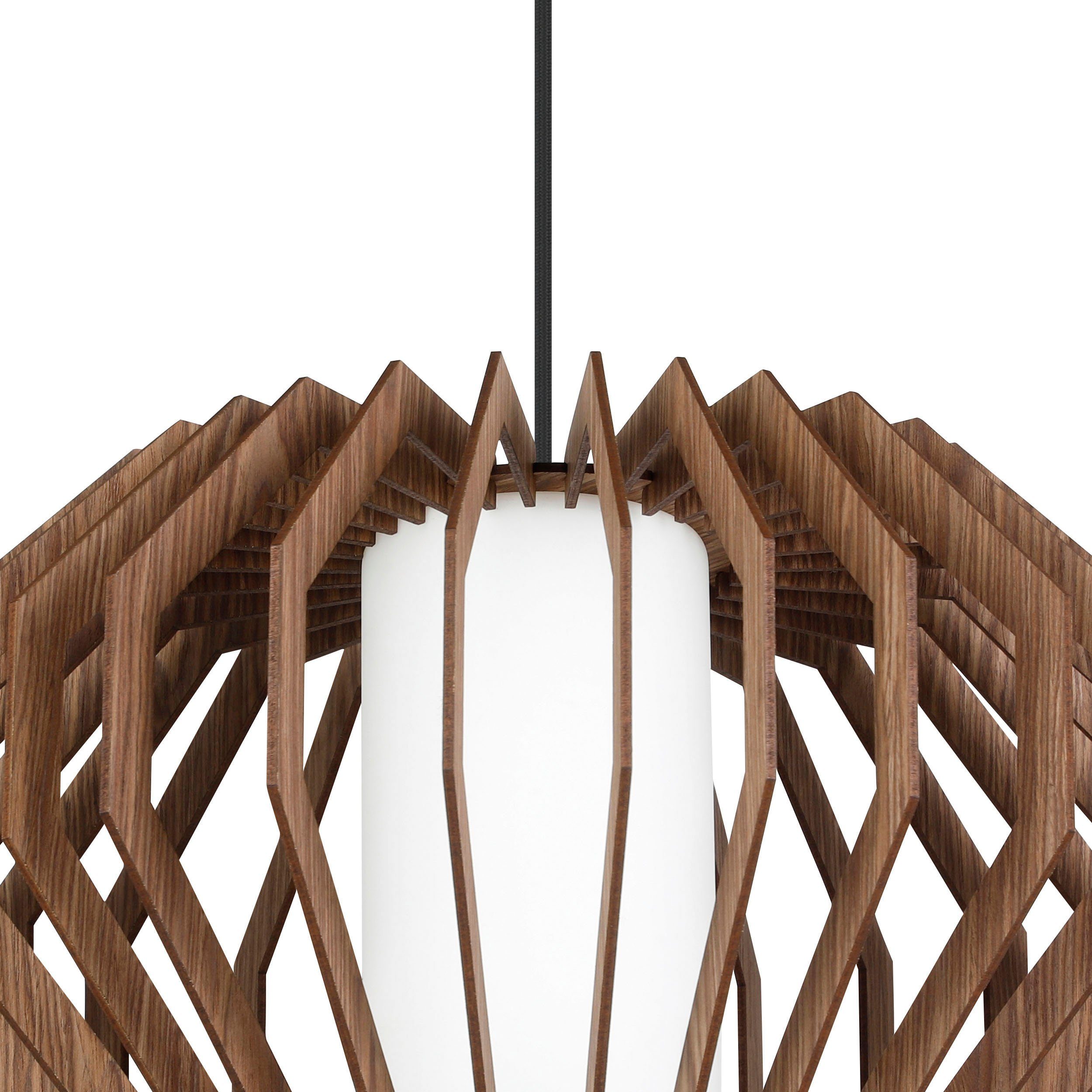 EGLO Hanglamp RUSTICARIA Hanglamp in zwart van staal - excl. E27 - 40W (1 stuk)