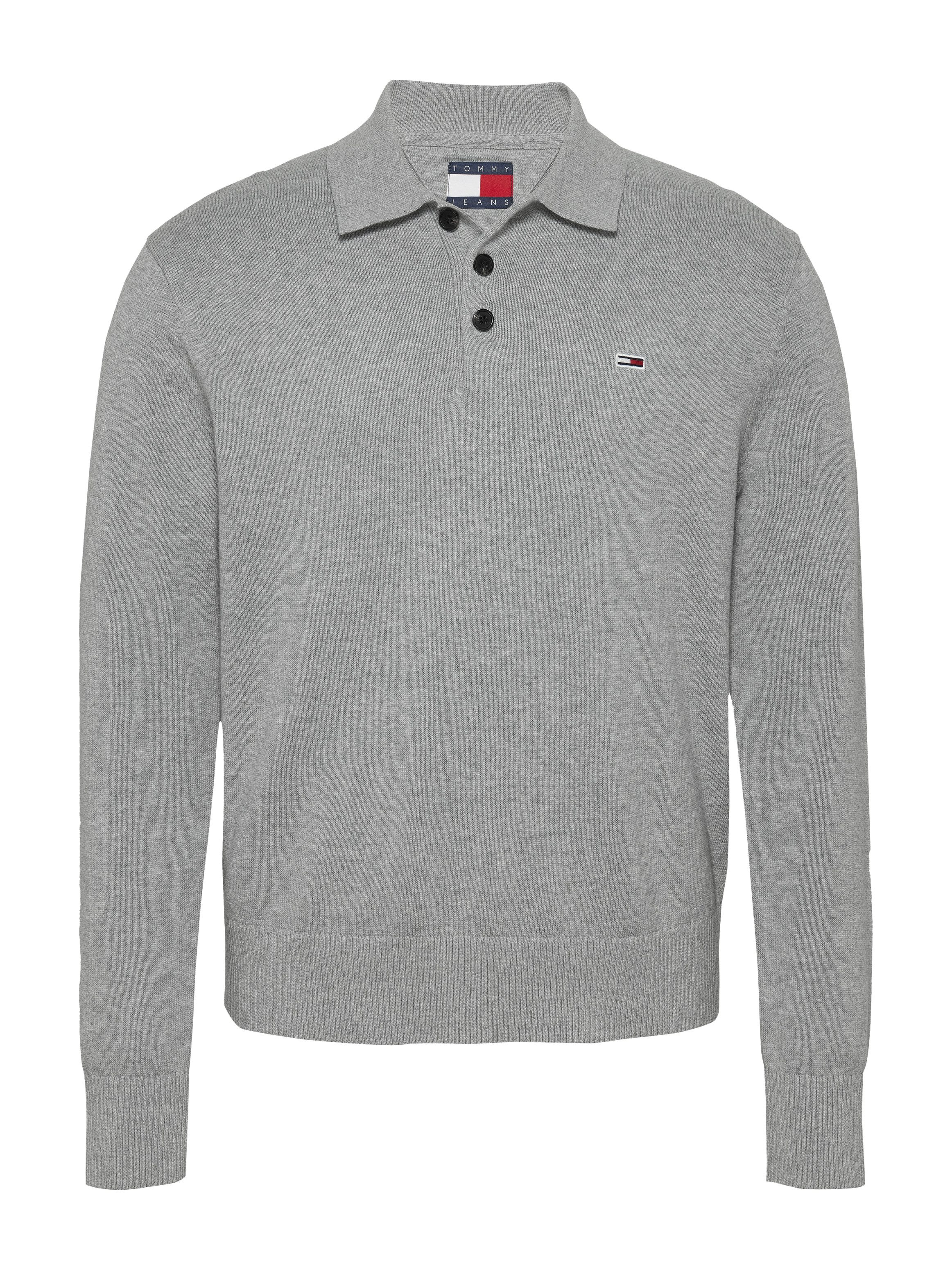 TOMMY JEANS Trui met polokraag TJM SLIM ESSENTIAL POLO SWEATER