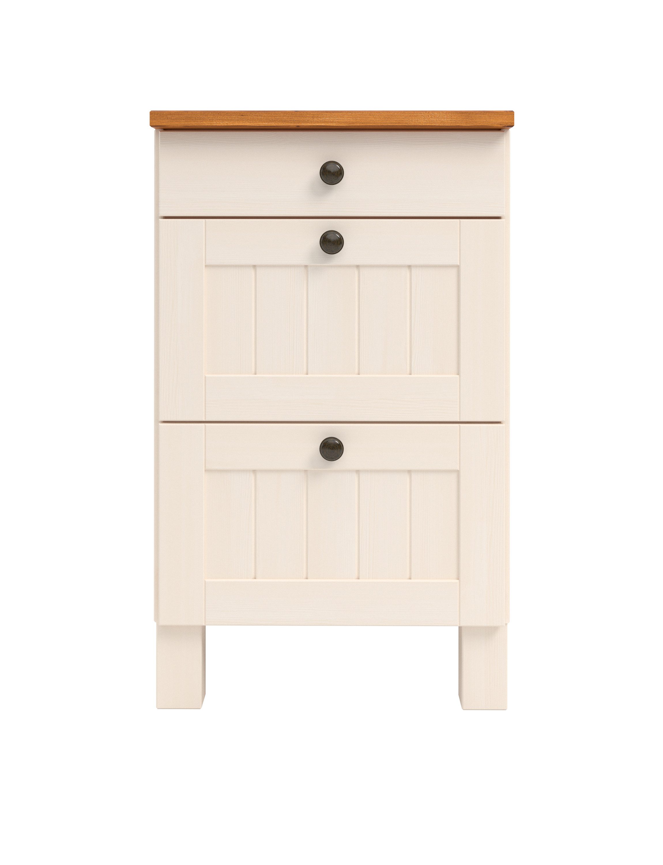 Home affaire Onderkast Alby2 , met metalen handgrepen, breedte 50 cm