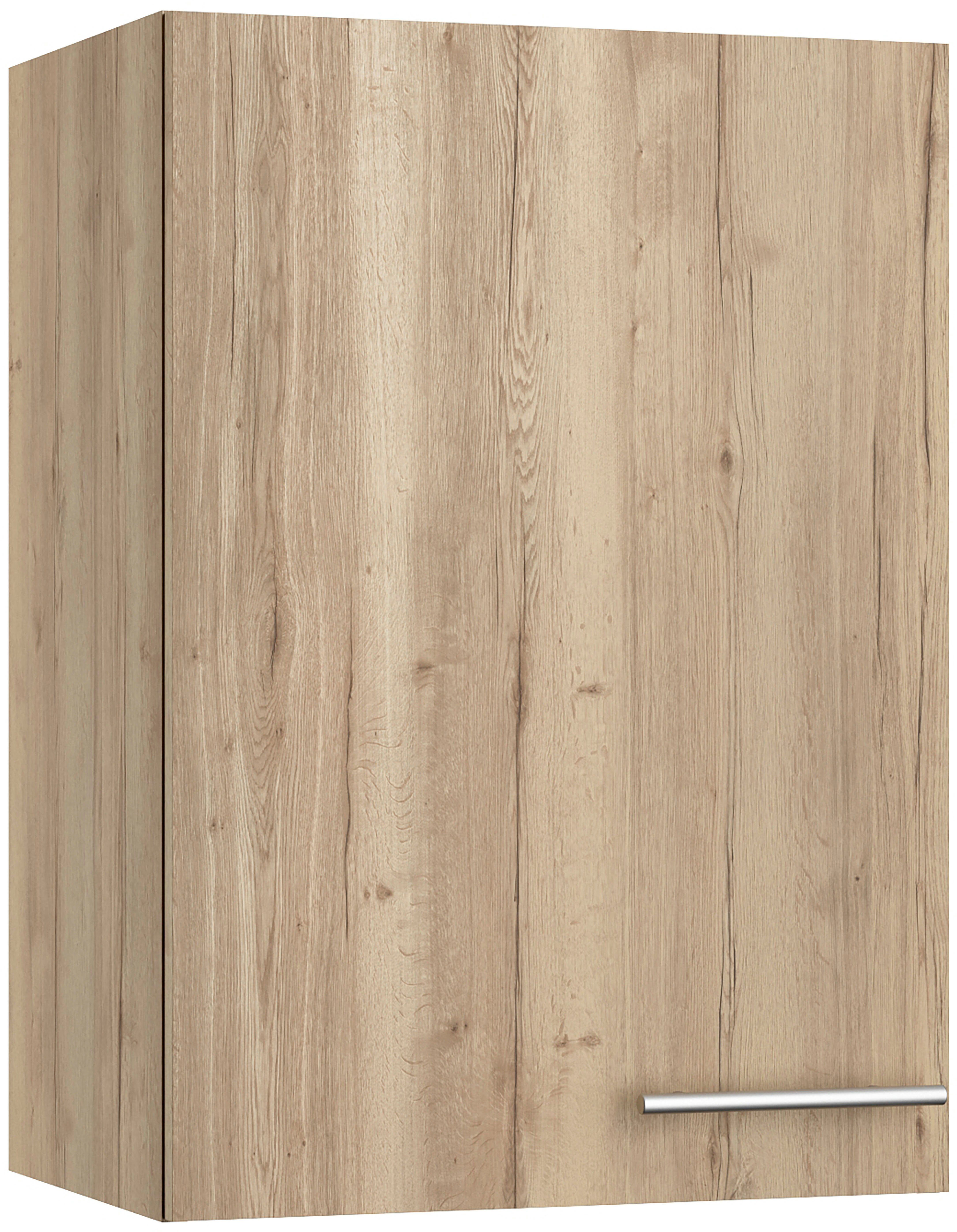 OPTIFIT Hangend kastje Lilly Breedte 50 cm, 1 deur, 2 planken opbergkasten beige