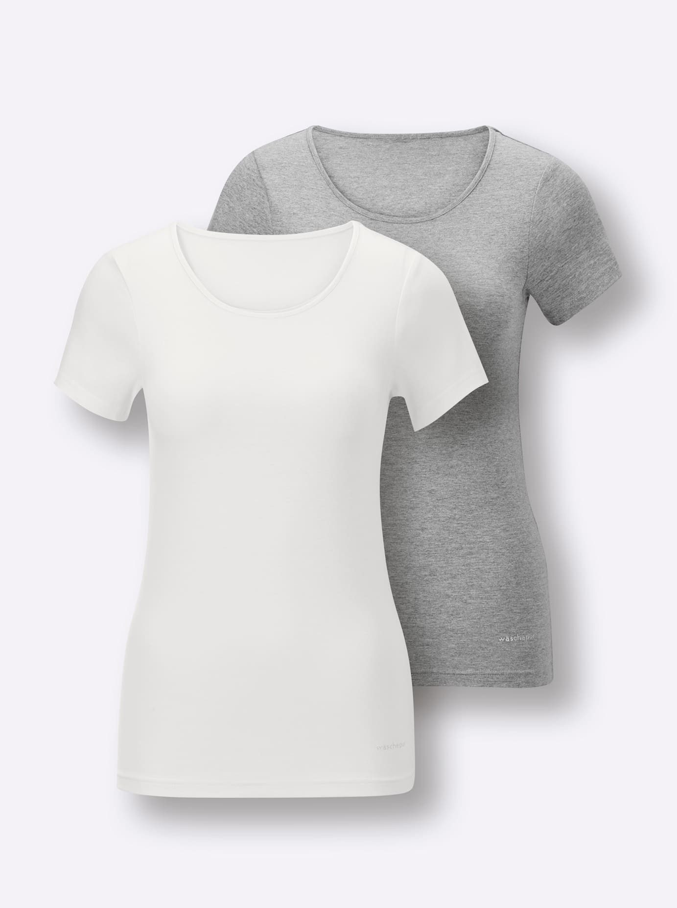 wäschepur Shirt voor eronder (2 stuks)