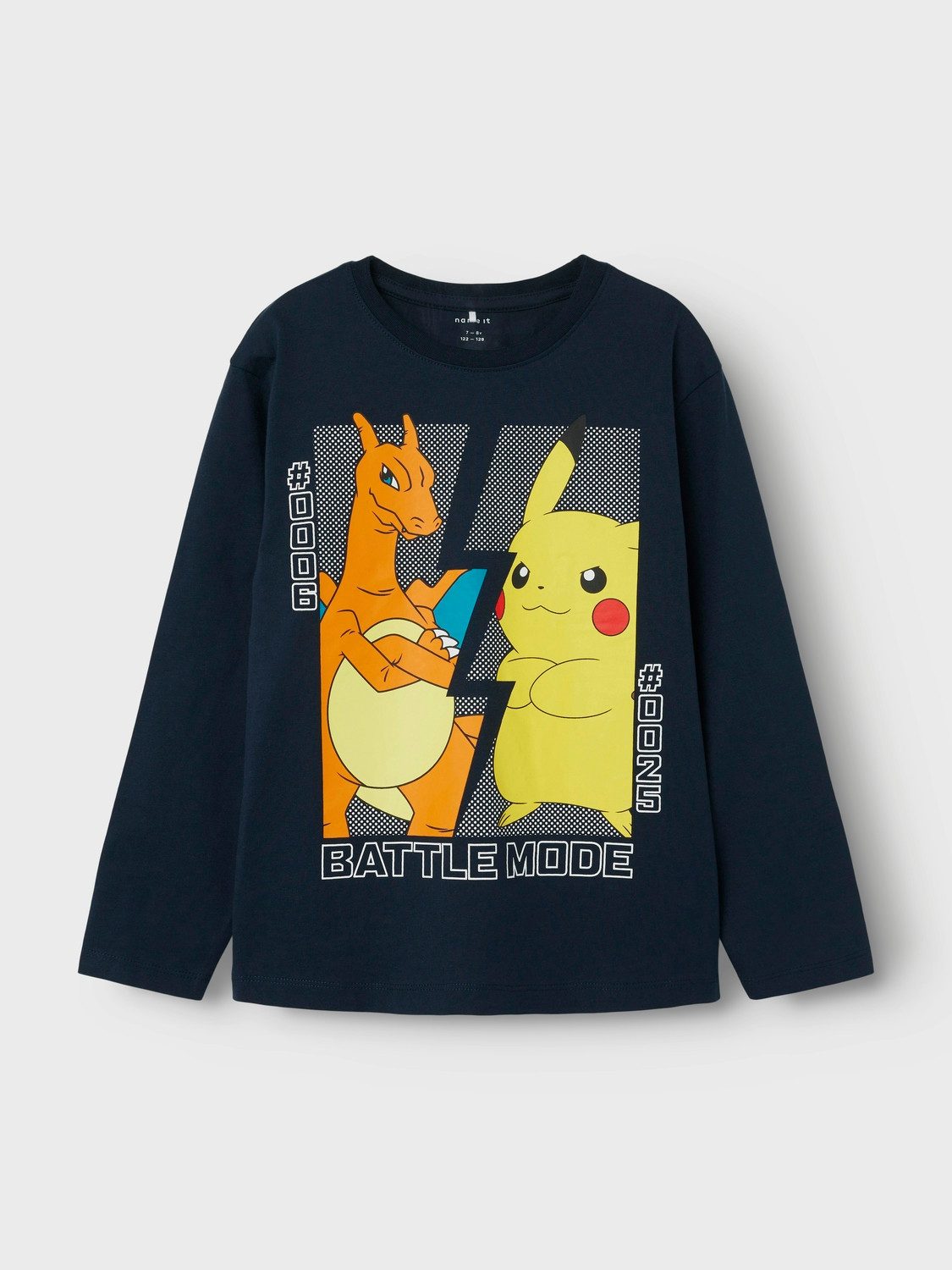 Name It Shirt met lange mouwen NKMAMAS POKEMON LS NREG TOP BOX NOOS SKY