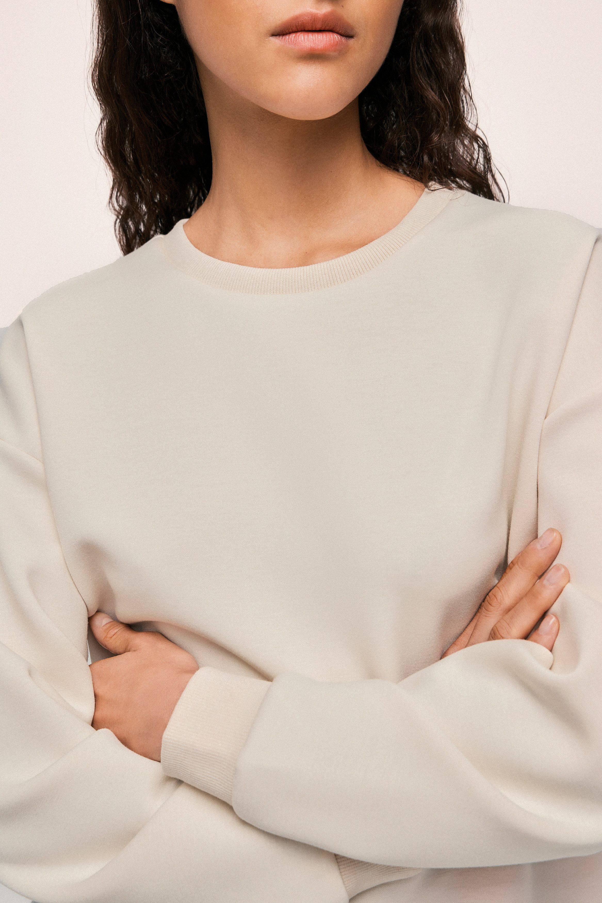 Vila Sweatshirt VISANDY L S SWEAT TOP NOOS