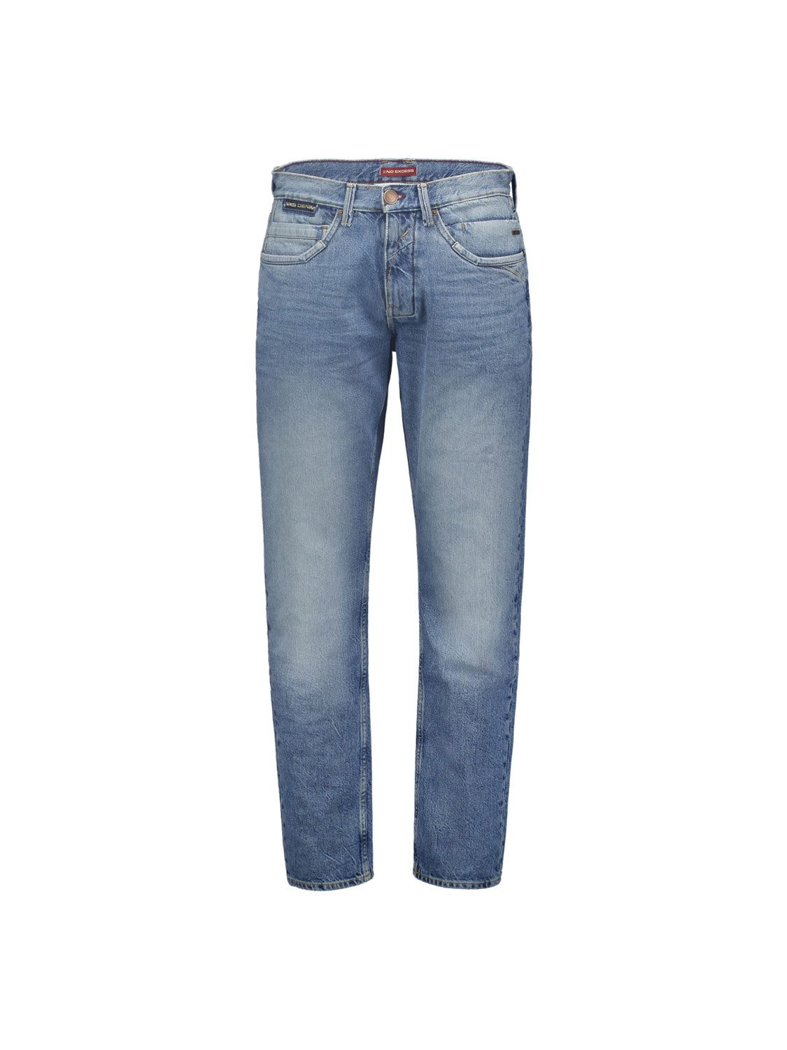 NO EXCESS Relax fit jeans 715 met merklabel