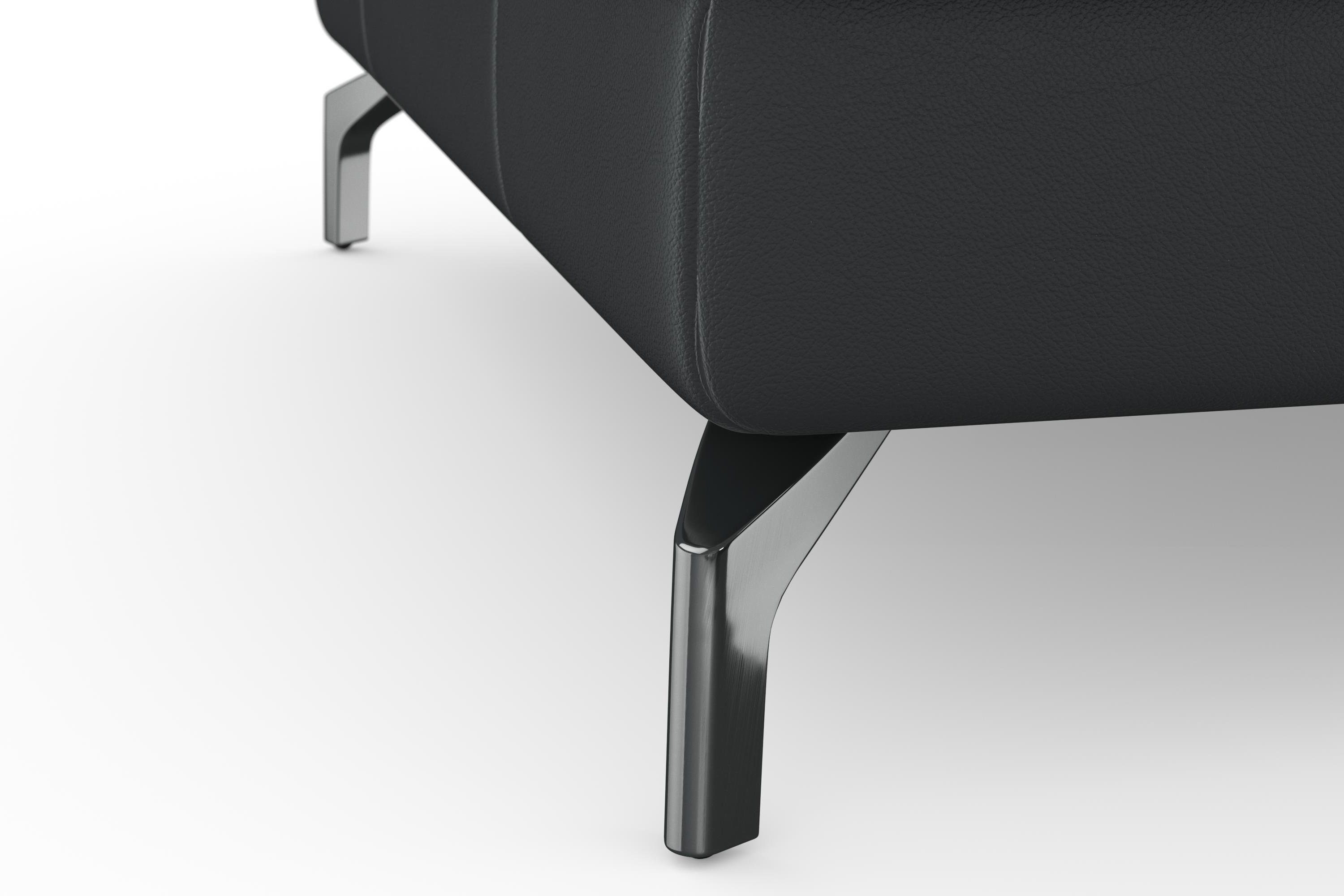 sit&more Zithoek Bendigo U-vorm inclusief zitdiepteverstelling, bodemvrijheid 12 cm, in 2 pootkleuren