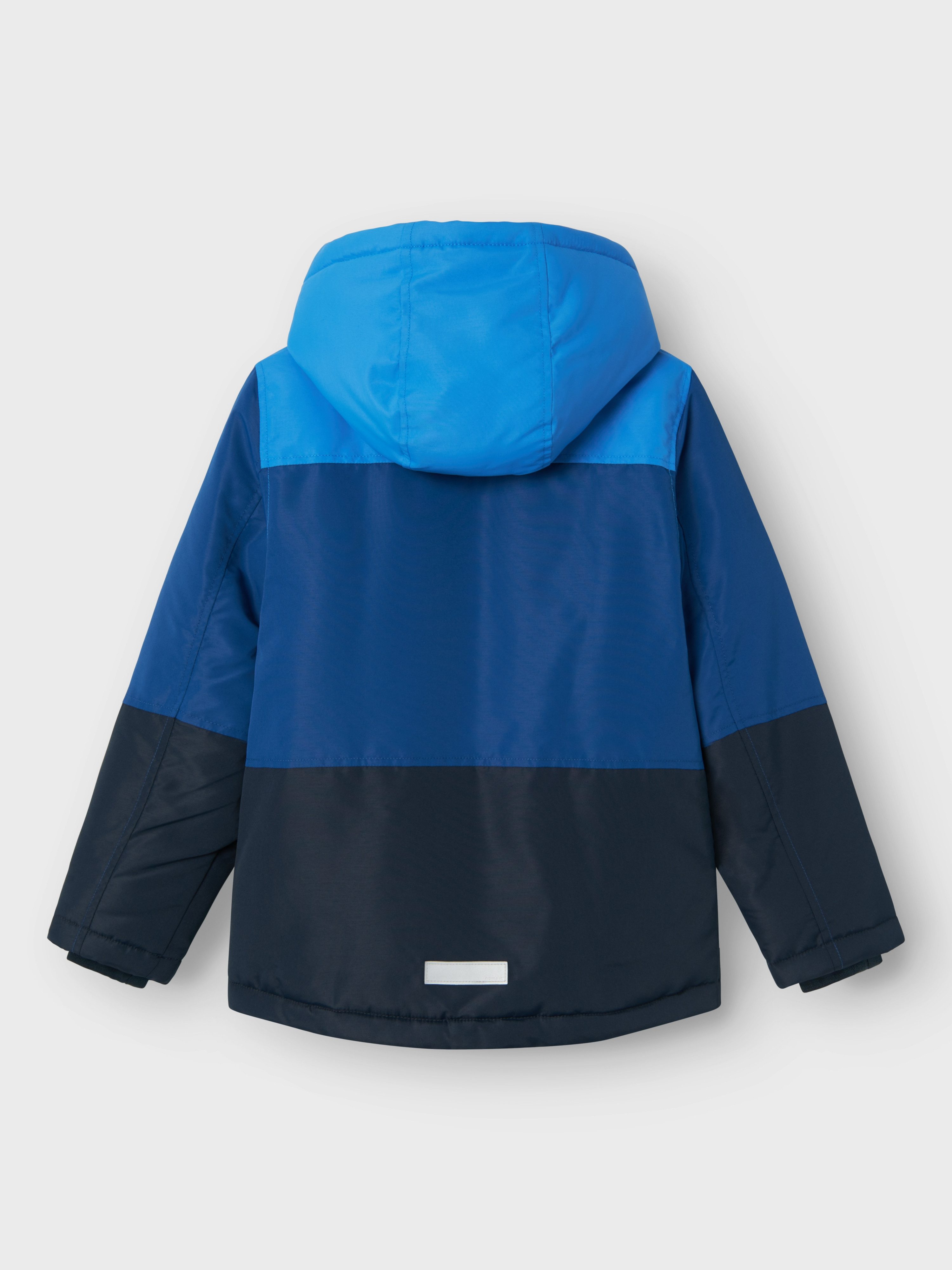 Name It Softshell-jack NKMMAX JACKET BLOCKS2 NOOS met decoratieve reflecterende details
