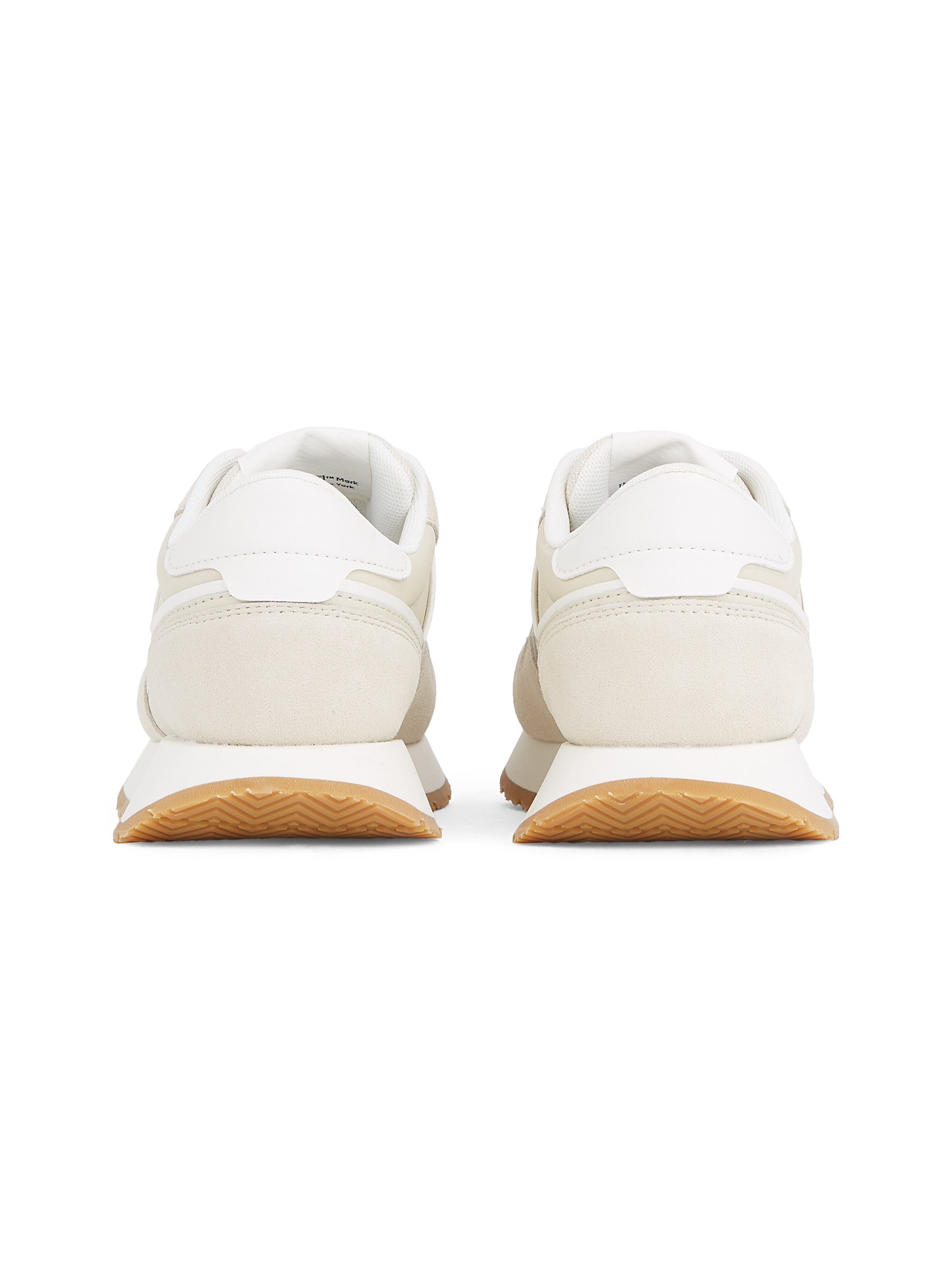 TOMMY JEANS Plateausneakers TJW EVA RETRO RUNNER , vrijetijdsschoen, halfschoen, veterschoen met gepolsterde schacht
