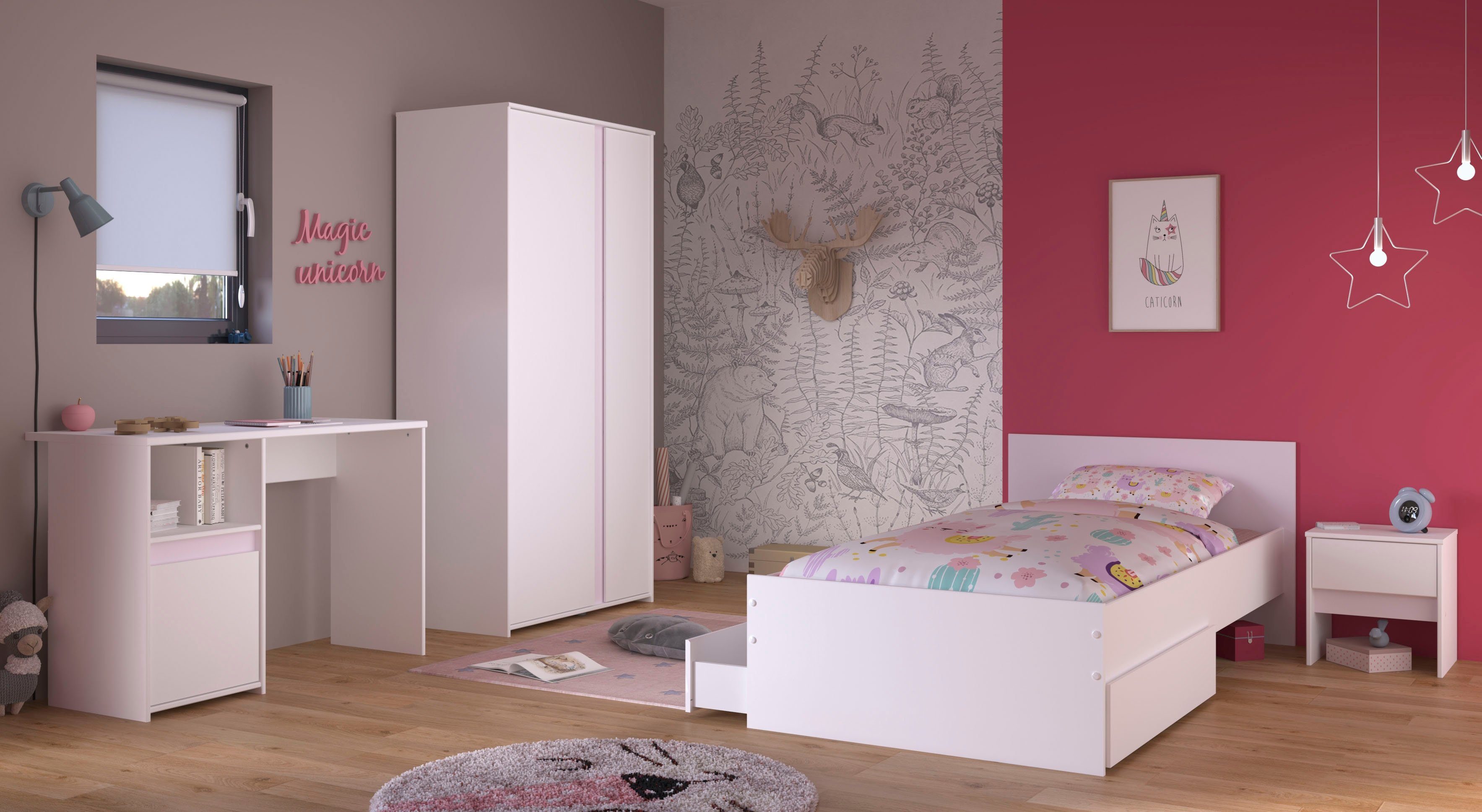 Parisot Tienerkamerset Pirouette (set, 5-delig) complete kinderkamers