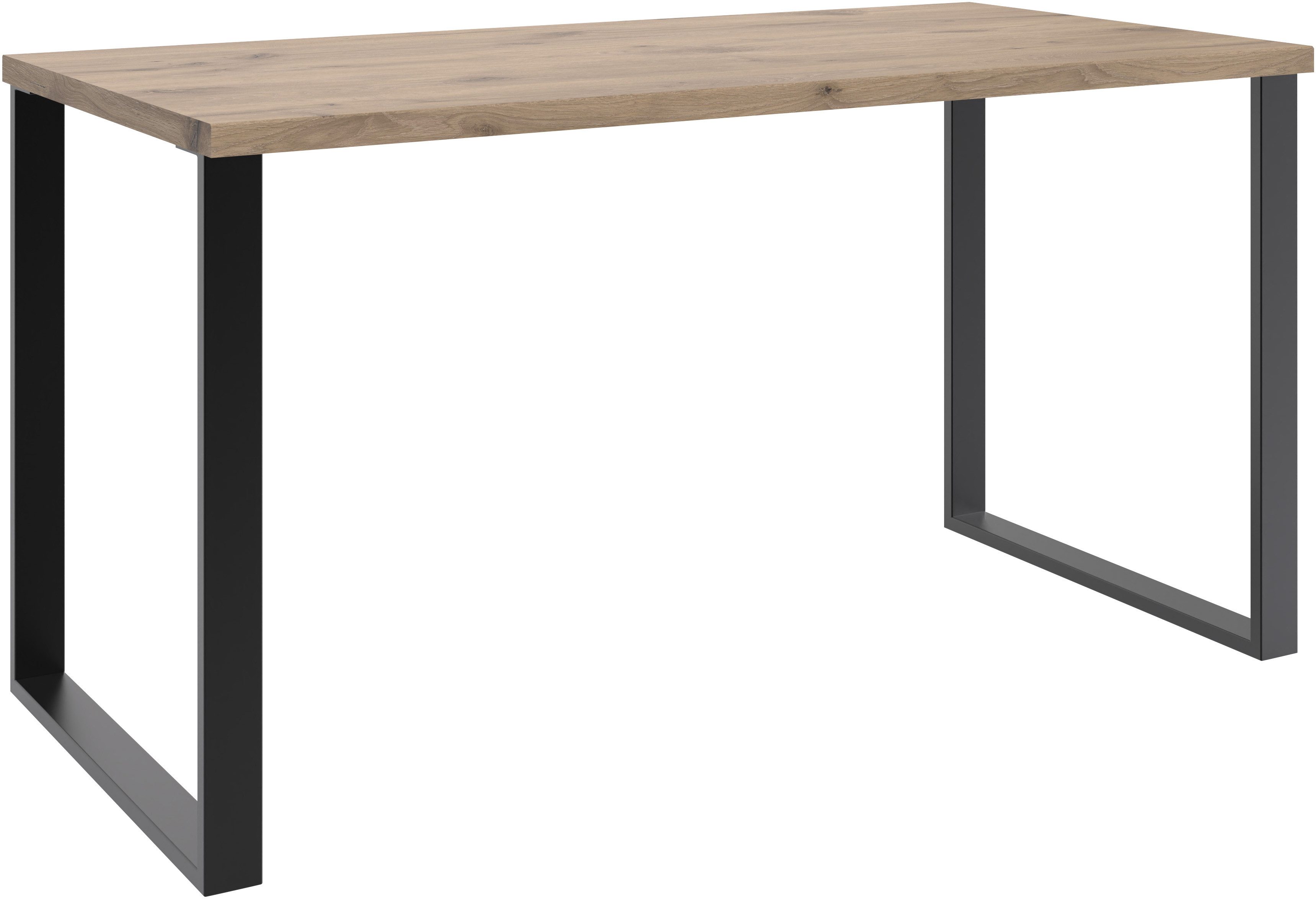 Wimex Bureau Norderney van houtmateriaal en metaal, 140x70cm bureaus