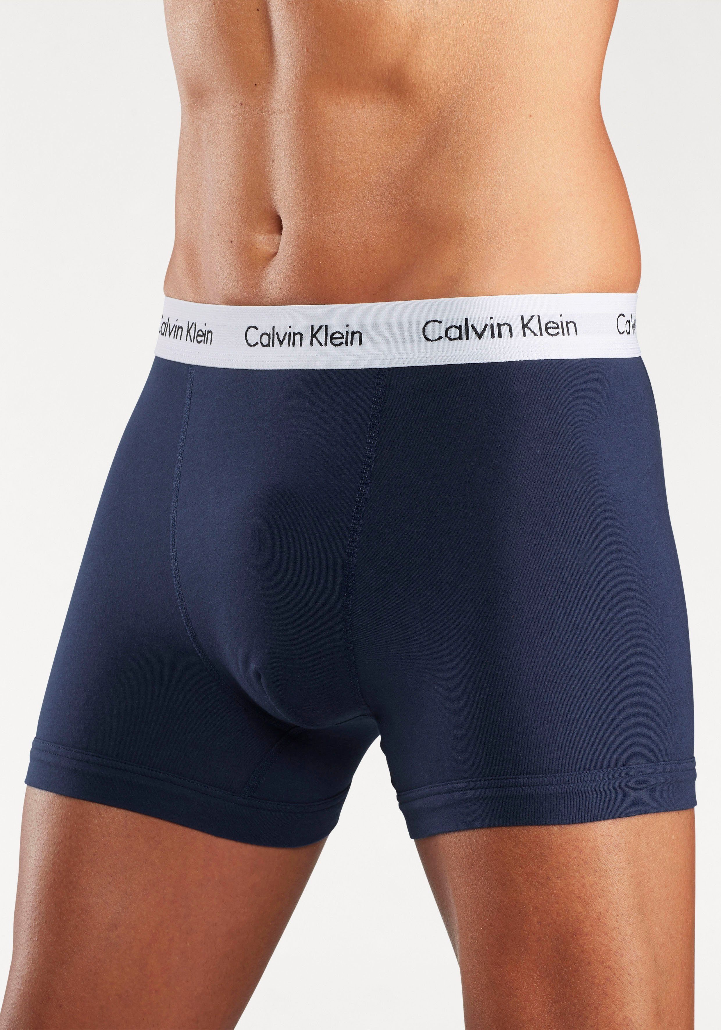 Calvin Klein Boxershort Met Logo-opschrift in het Zwart voor heren Heren Kleding voor voor Ondergoed voor Onderhemden en ondershirts 