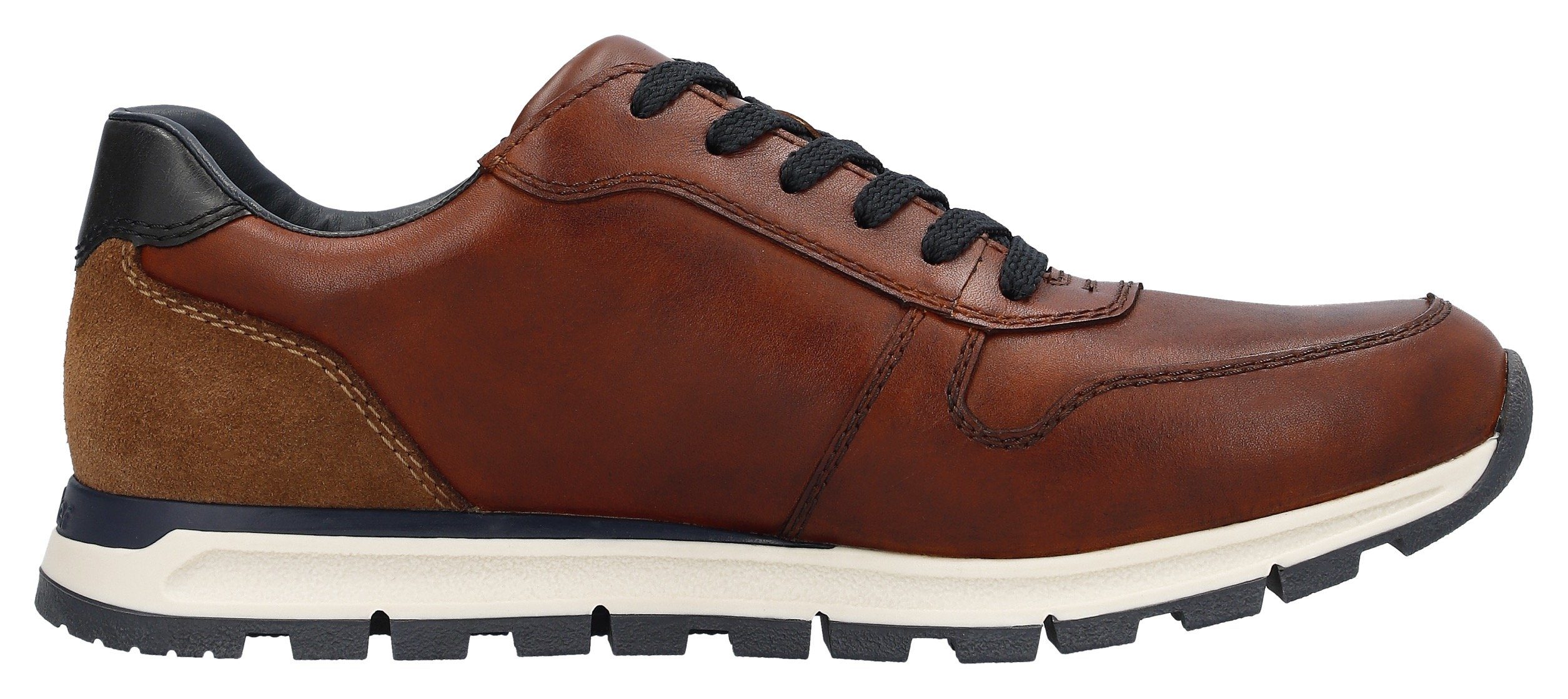 Rieker Sneakers met memocup binnenzool, vrijetijdsschoen, lage schoen, veterschoen