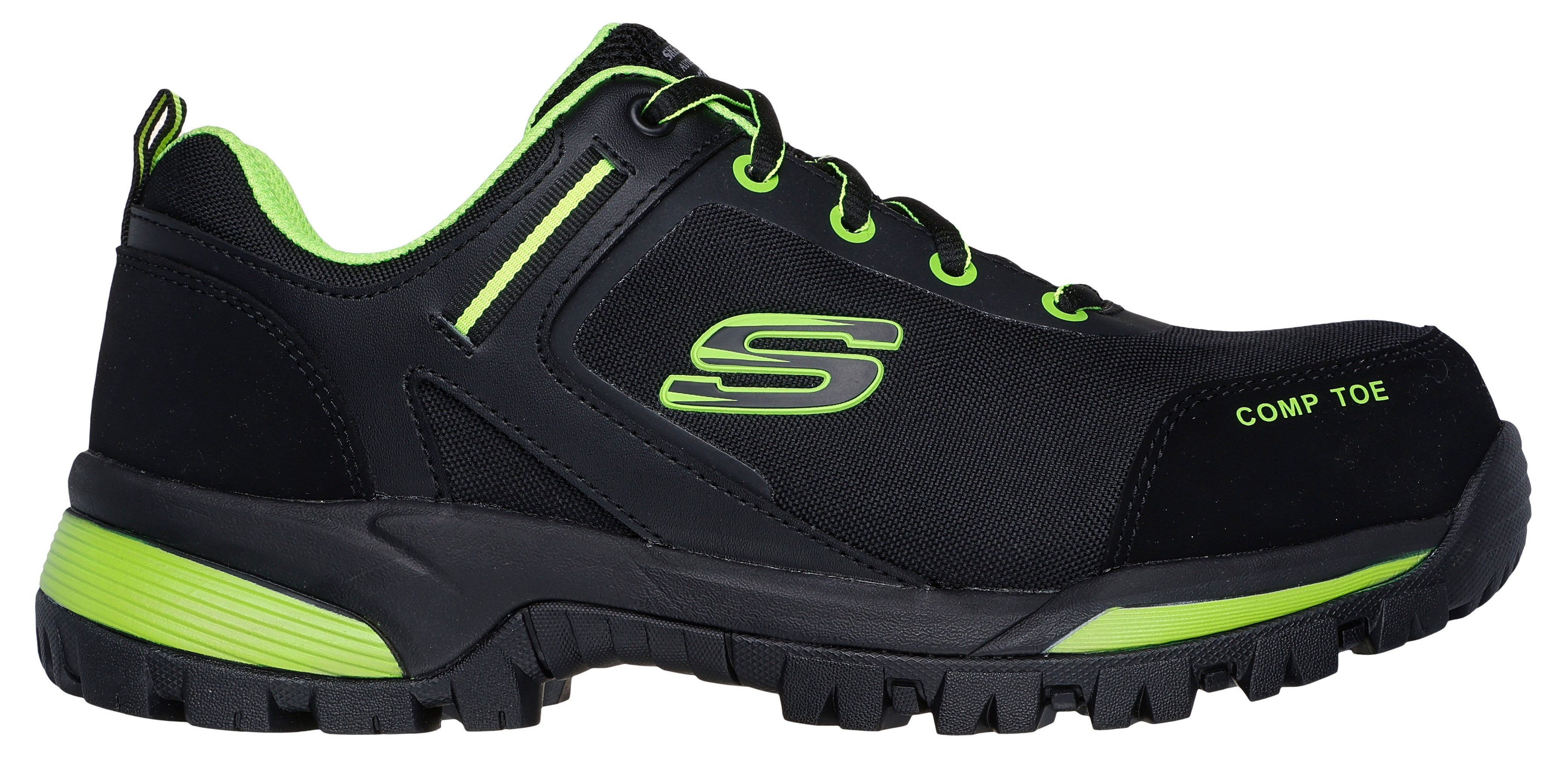Skechers Werkschoenen Gatlon S3L veiligheidsschoen, veterschoenen met antislip loopzool, s3l