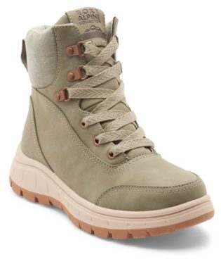 Roxy Veterschoenen KARMEL Winterlaarzen, veterschoenen, winterschoenen, gevoerd dames veterlaarzen maat 40 EU groen