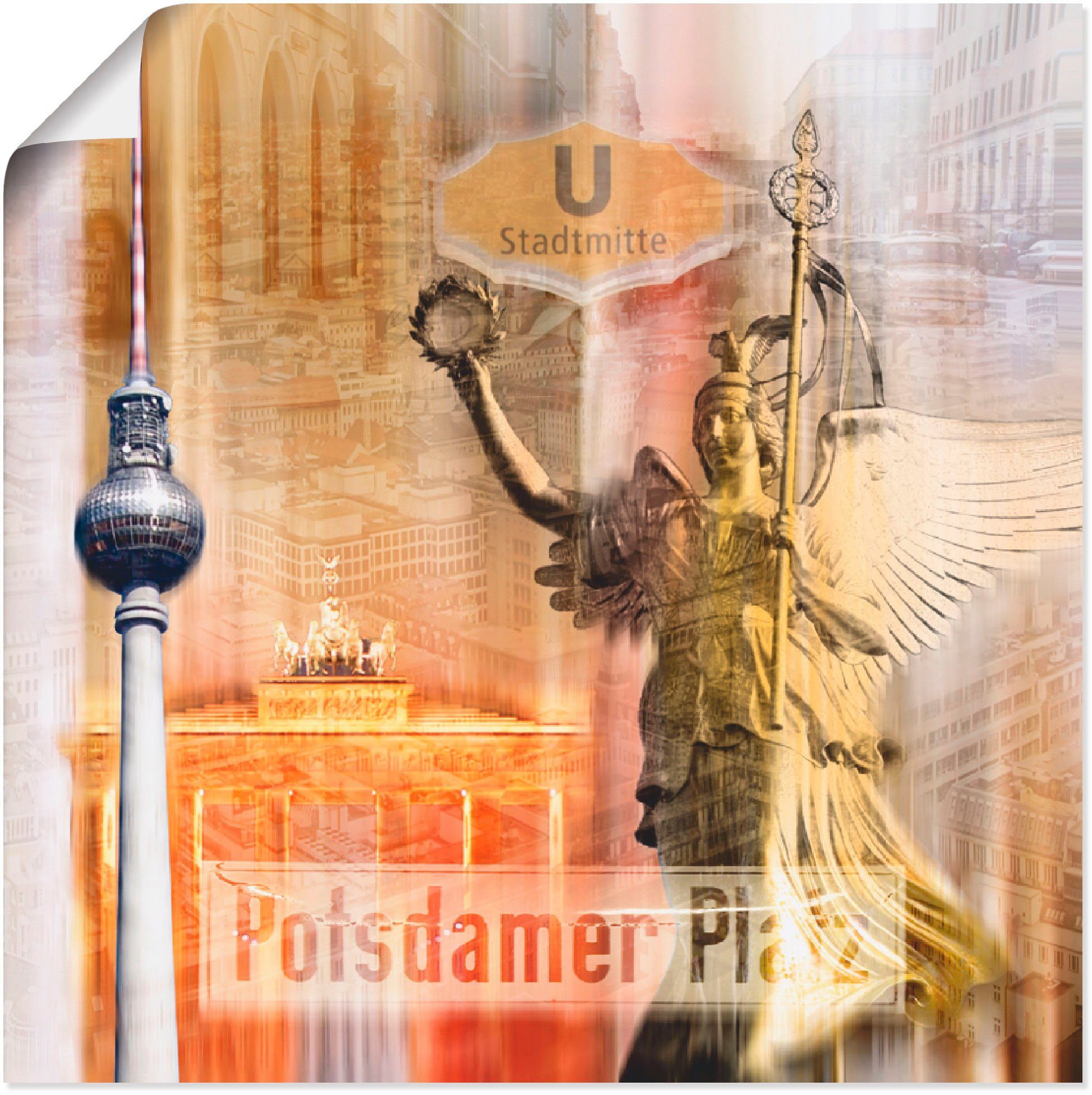 Artland artprint Berlin Skyline Collage V