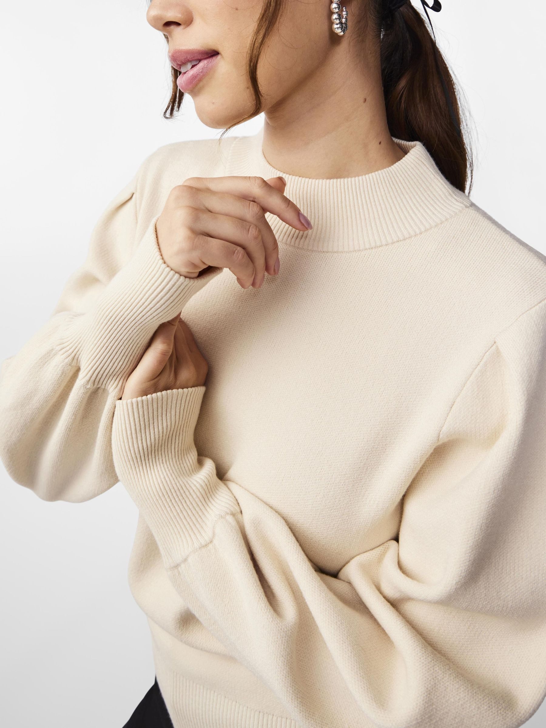 Y.A.S Gebreide trui YASFONNY LS KNIT PULLOVER S. NOOS