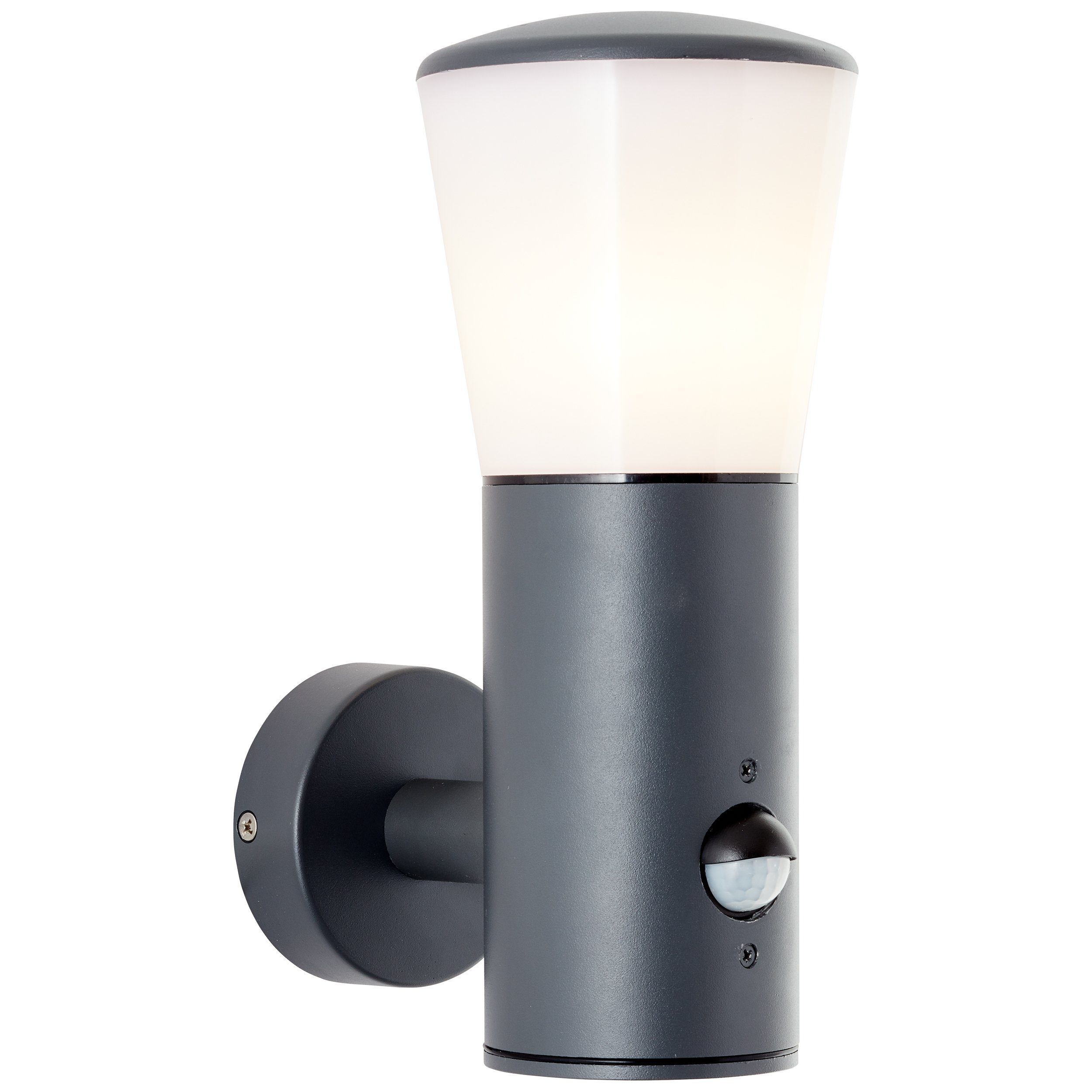 Brilliant Strakke buitenlamp Cliffi met sensor 96476-63