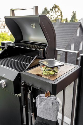 WENKO Kapstok Model Ima Roestvrij staal, magnetisch, met 4 haken