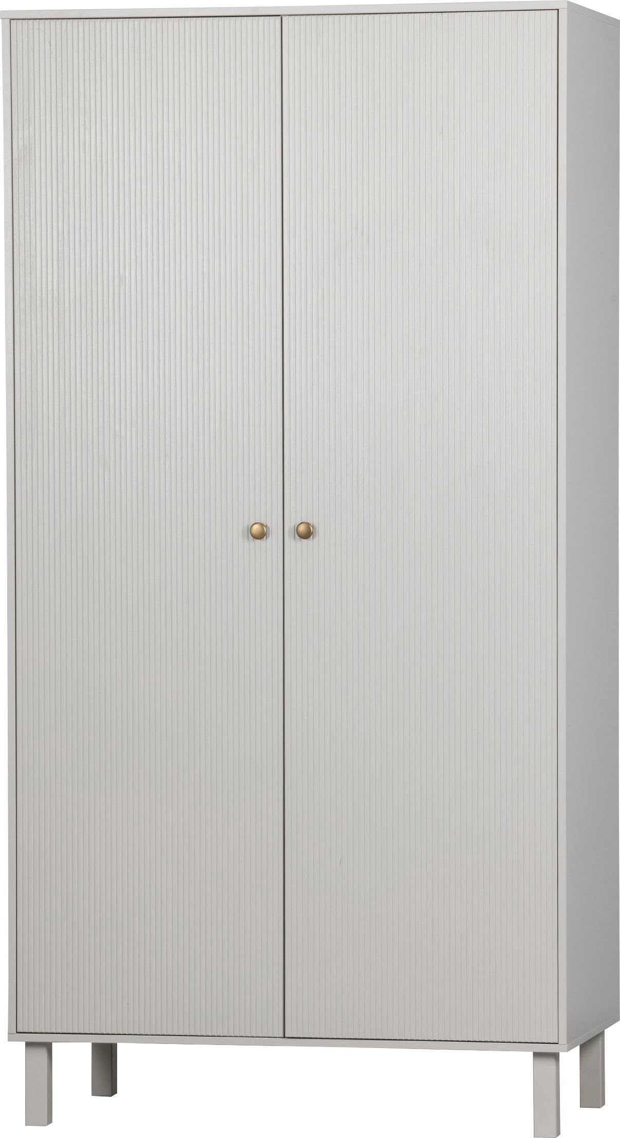 WOOOD Kledingkast Madu met kledingstang, van grenenhout, h 195 cm x b 100 cm