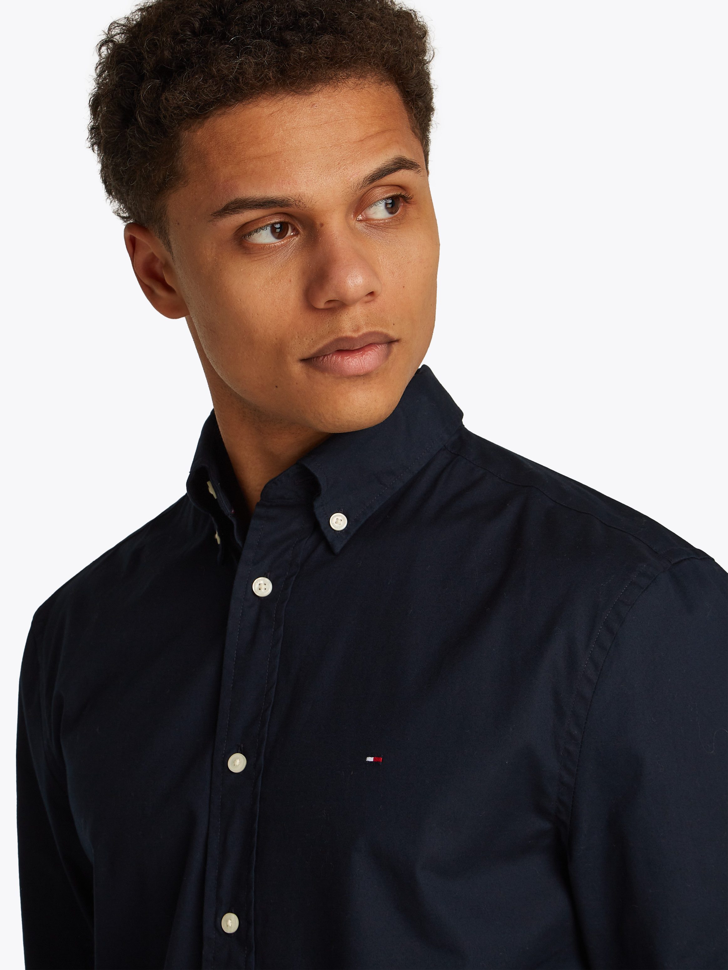 Tommy Hilfiger Overhemd met lange mouwen CORE FLEX POPLIN SOLID RF SHIRT
