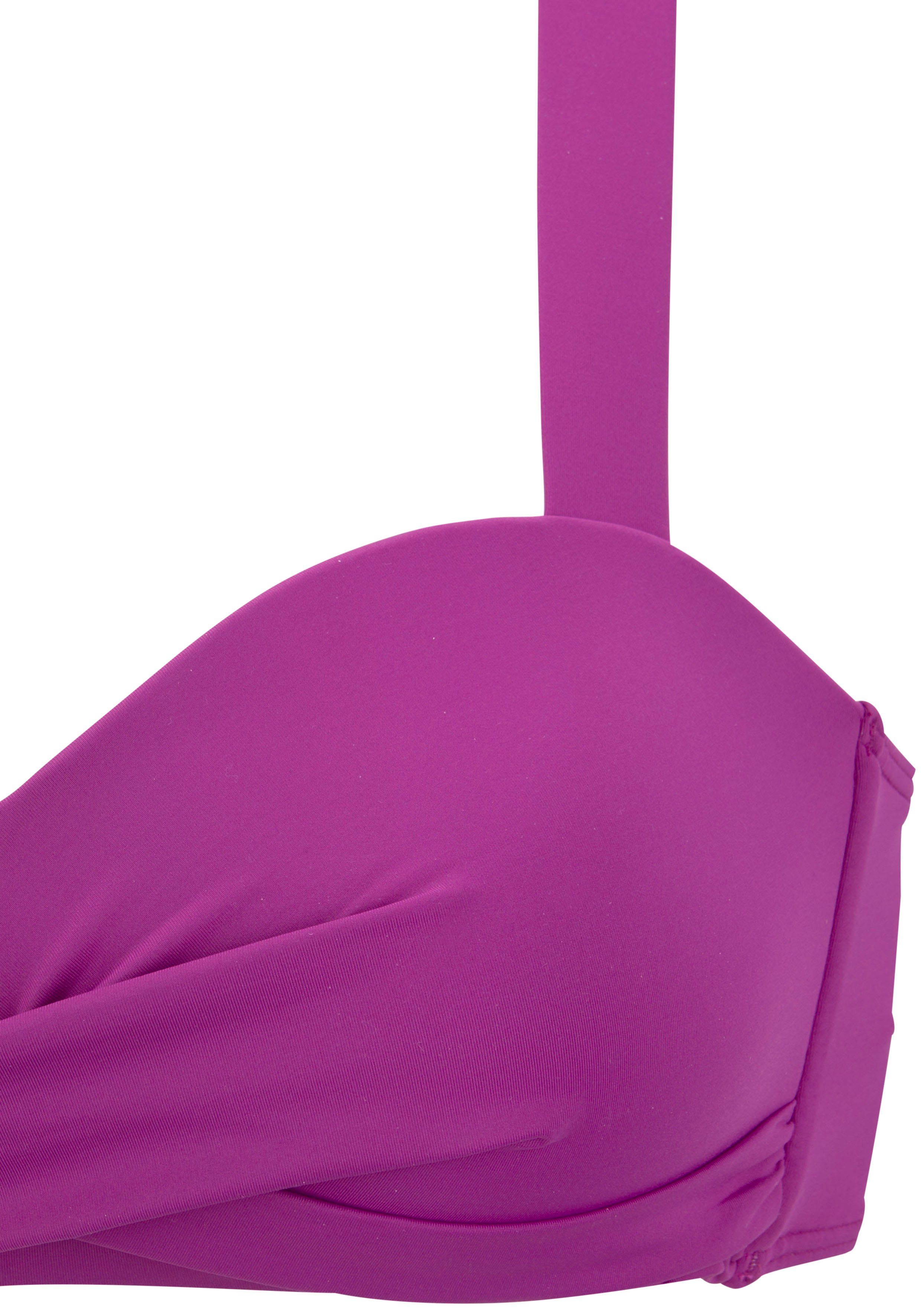 Lascana Bandeau-bikinitop Comfy met comfortabele pasvorm zonder beugel