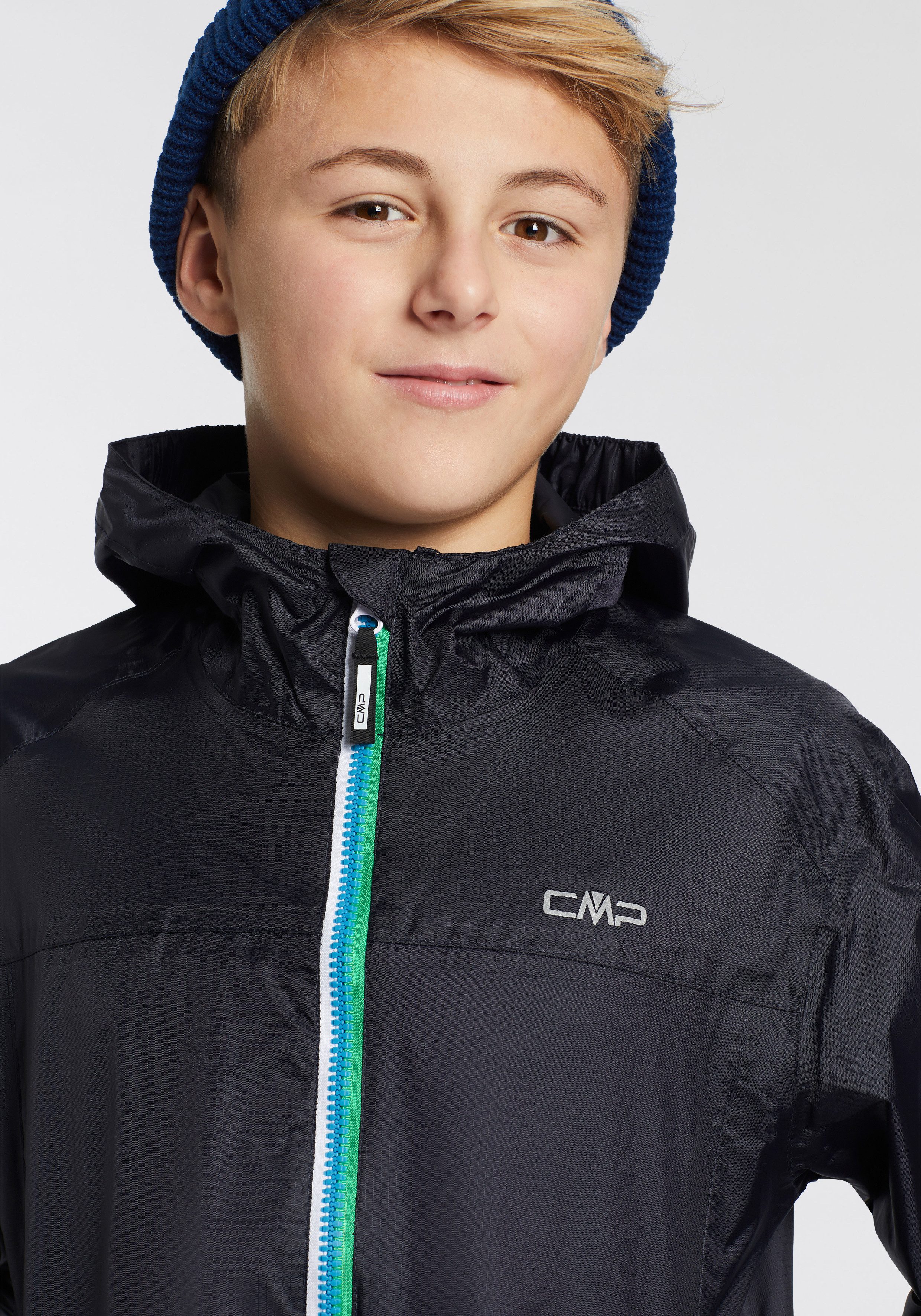 CMP Regenjack KID JACKET RAIN FIX HOOD