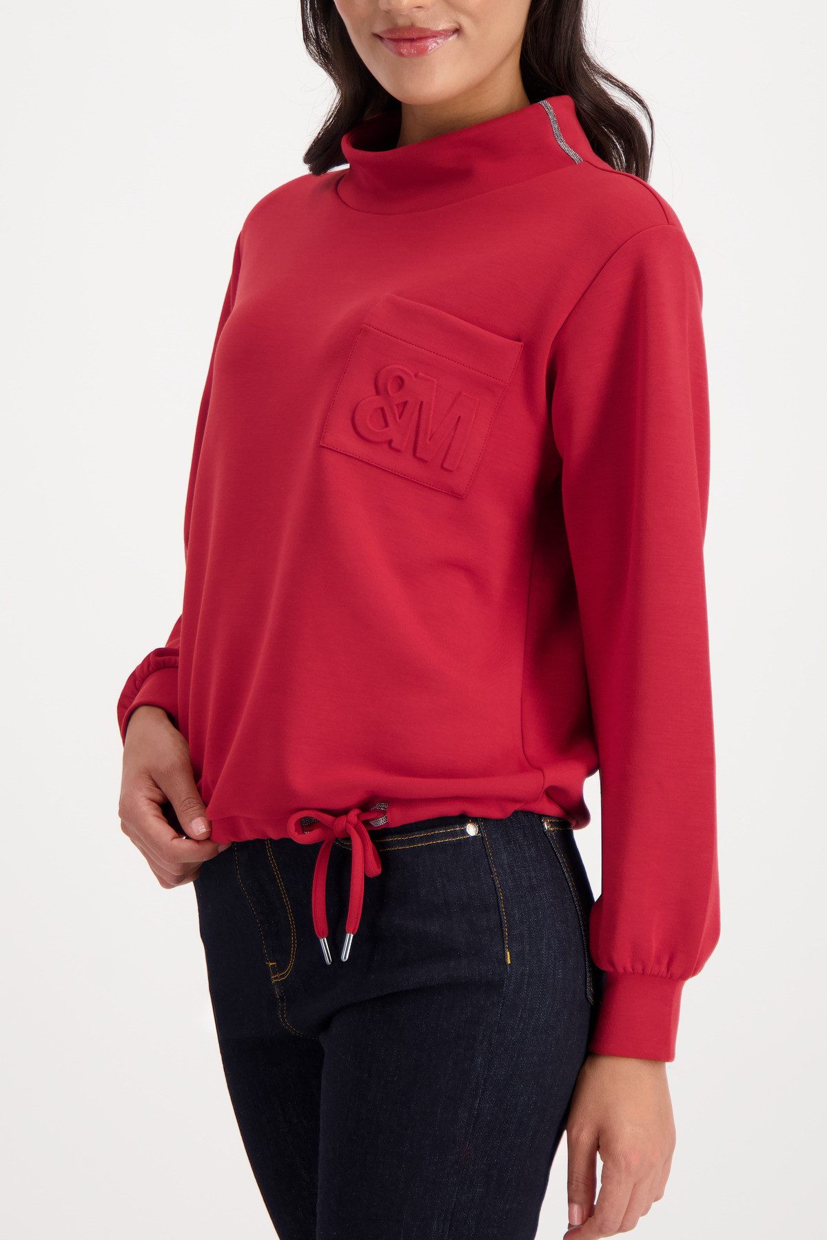 Monari Sweatshirt basic sieradendetail