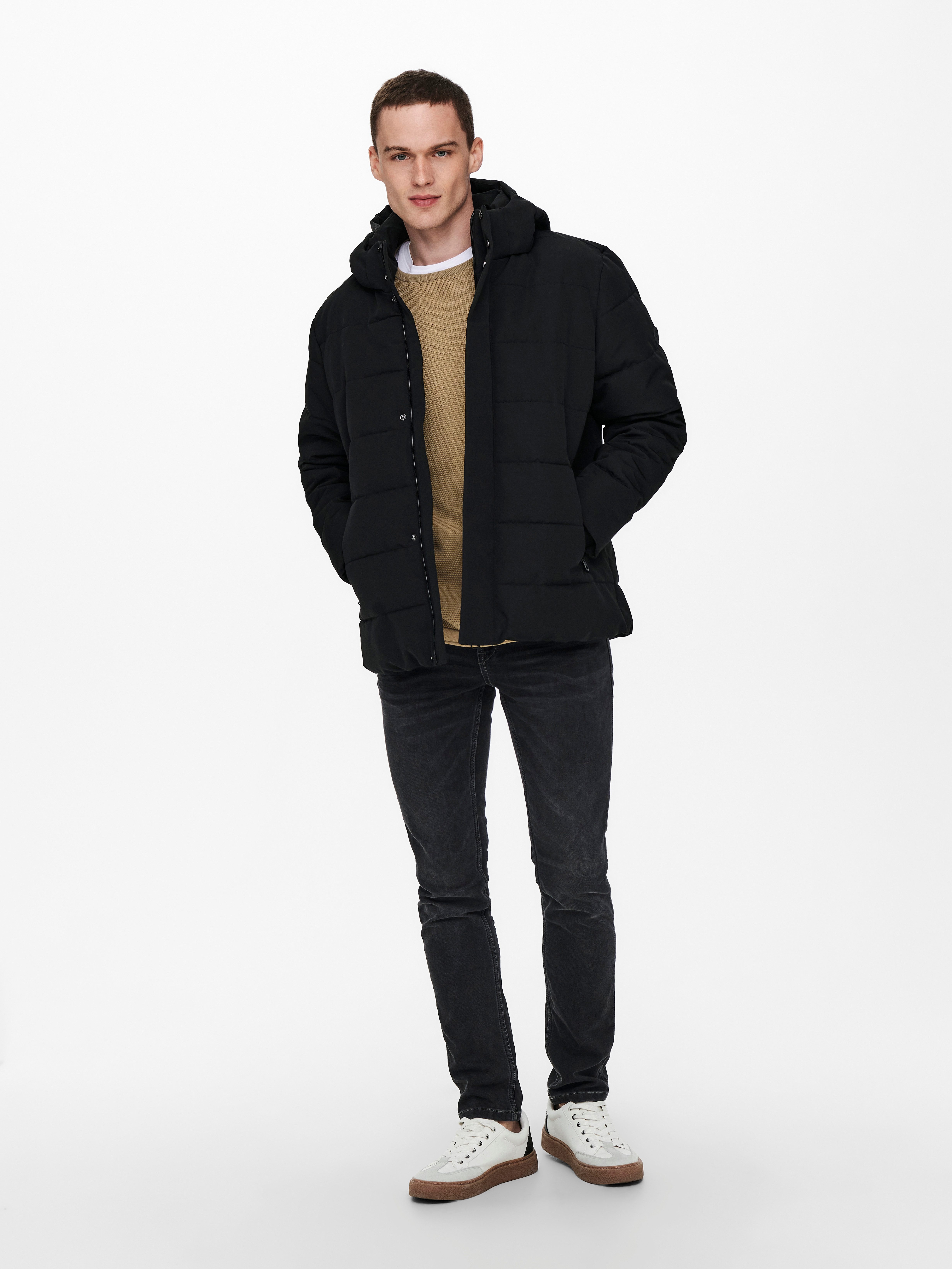 ONLY & SONS Gewatteerde jas ONSCAYSON PUFFA OTW NOOS