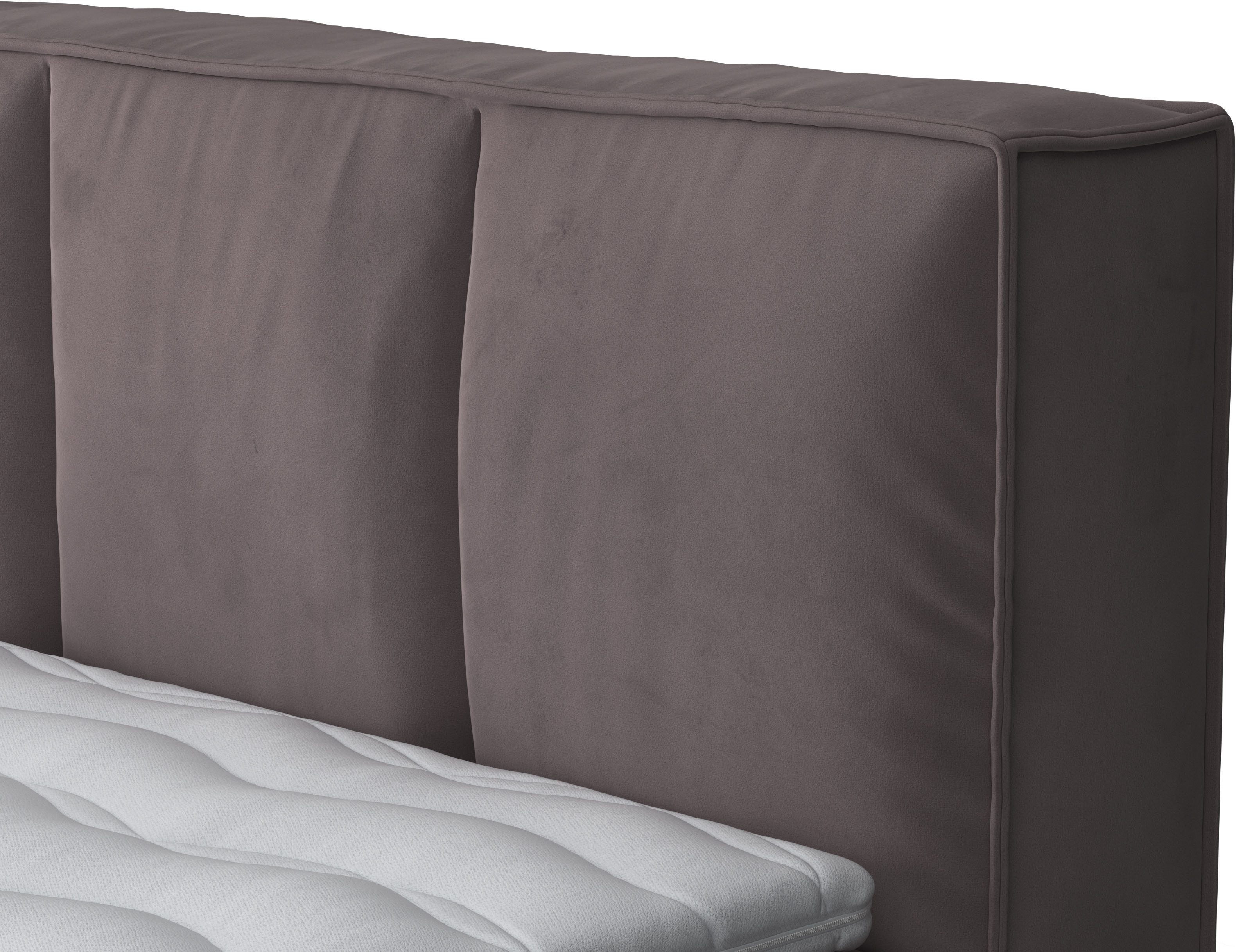 Home affaire Boxspring Milano Boxbed incl. topmatras, 2 matrassen, hardheden H2, H3 en H4 naar keuze