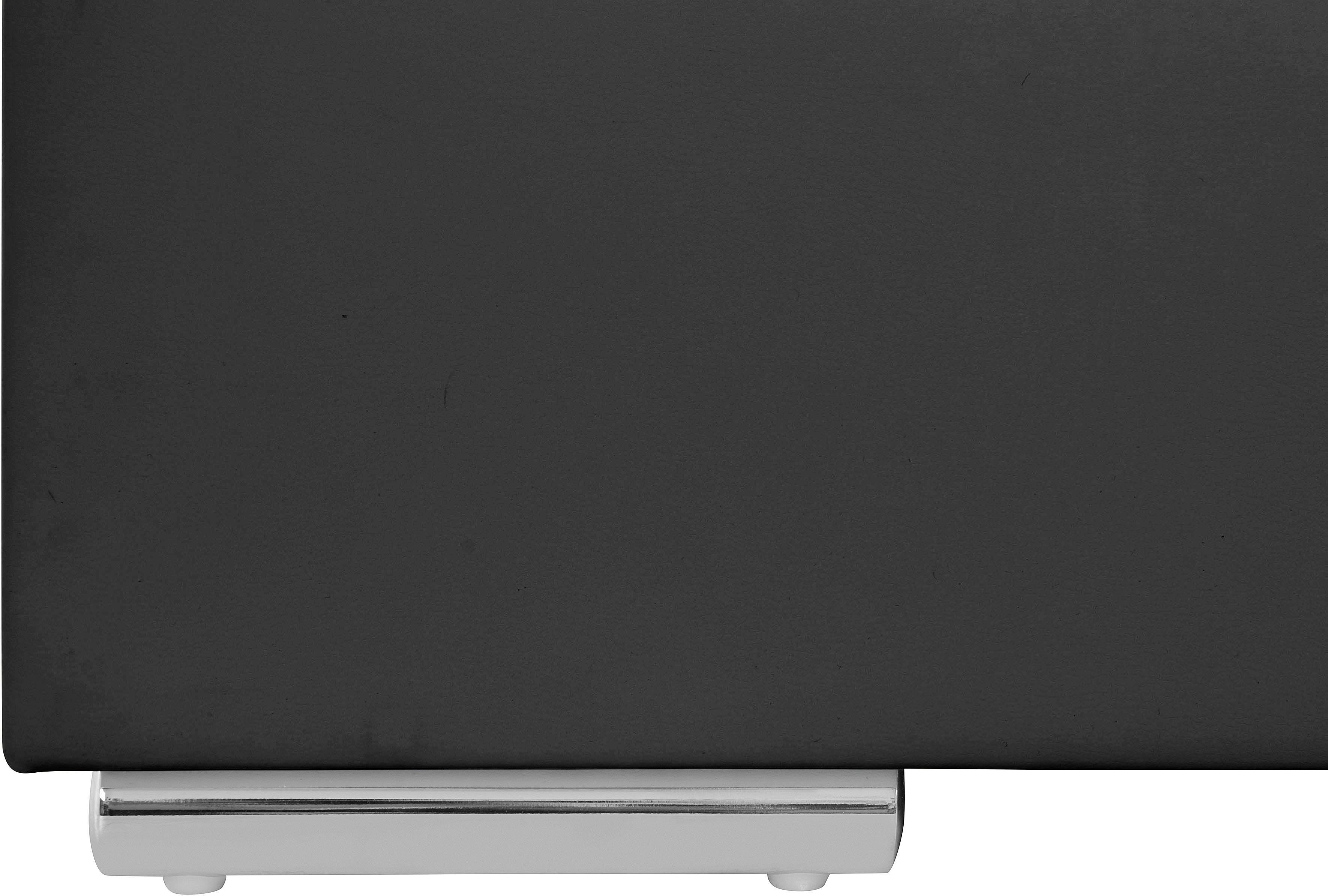 COTTA Boxspring Lighstar inclusief ledverlichting, topmatras, bedkist en sierkussen