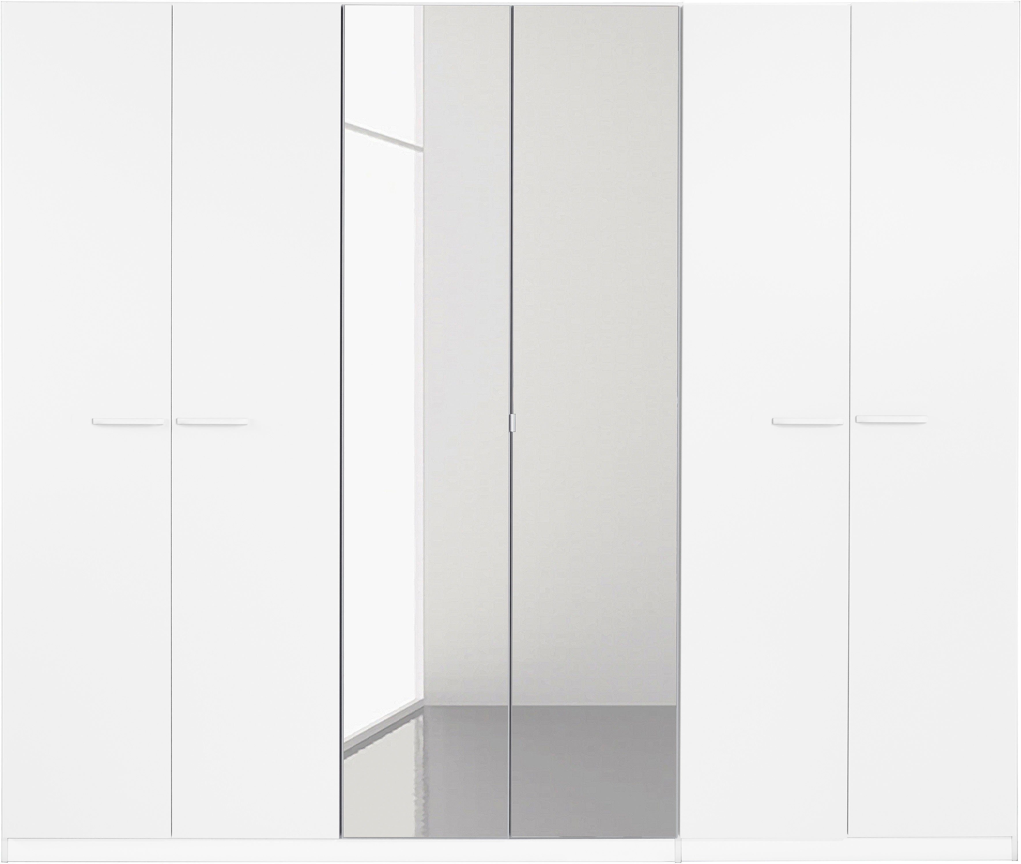 rauch Draaideurkast Kledingkast kast garderobe TOPSELLER OTELI incl. binnenindeling met 3 binnenlades extra planken optioneel met spiegel made in germany