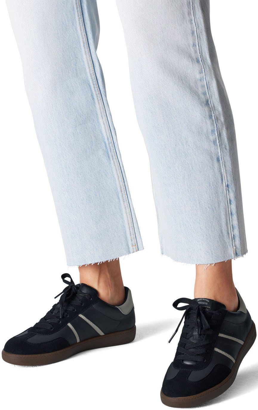 Tamaris Plateausneakers vrijetijdsschoen, lage schoen, veterschoen met gepolsterde schacht