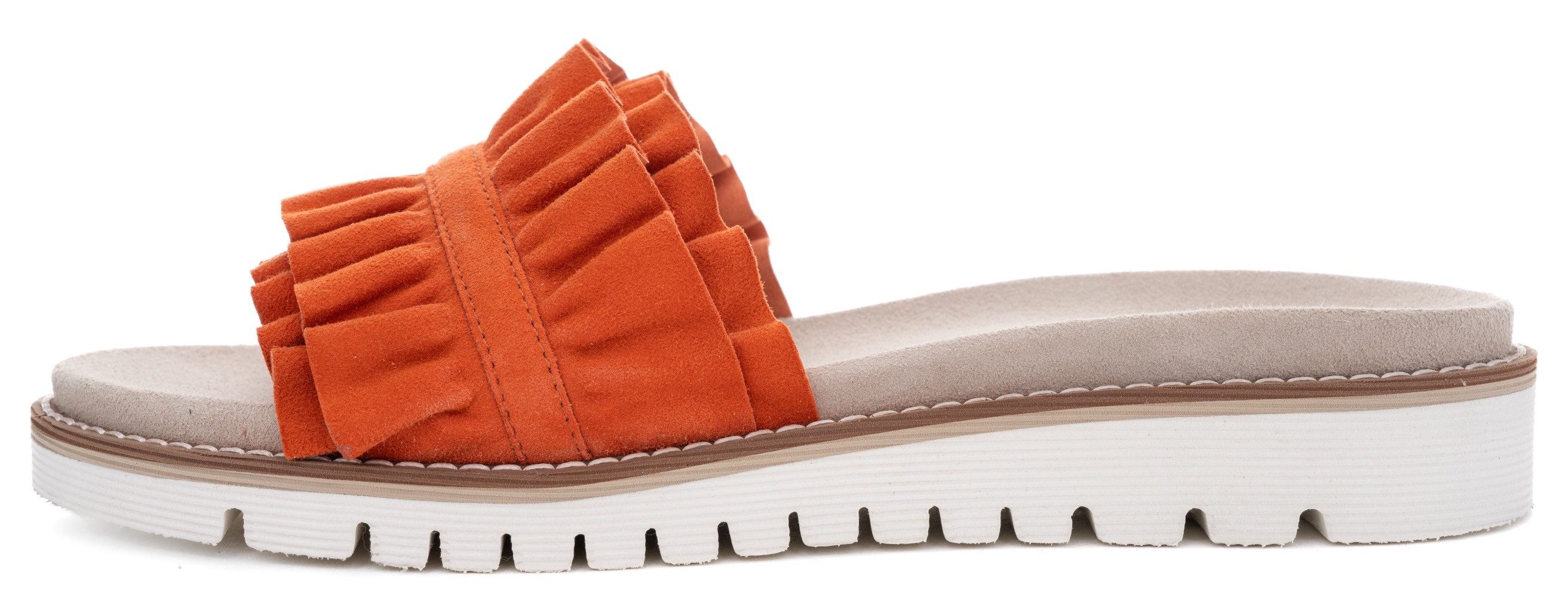 Ara Slippers KENT , slides, flats, sandaal met geplooide bandage