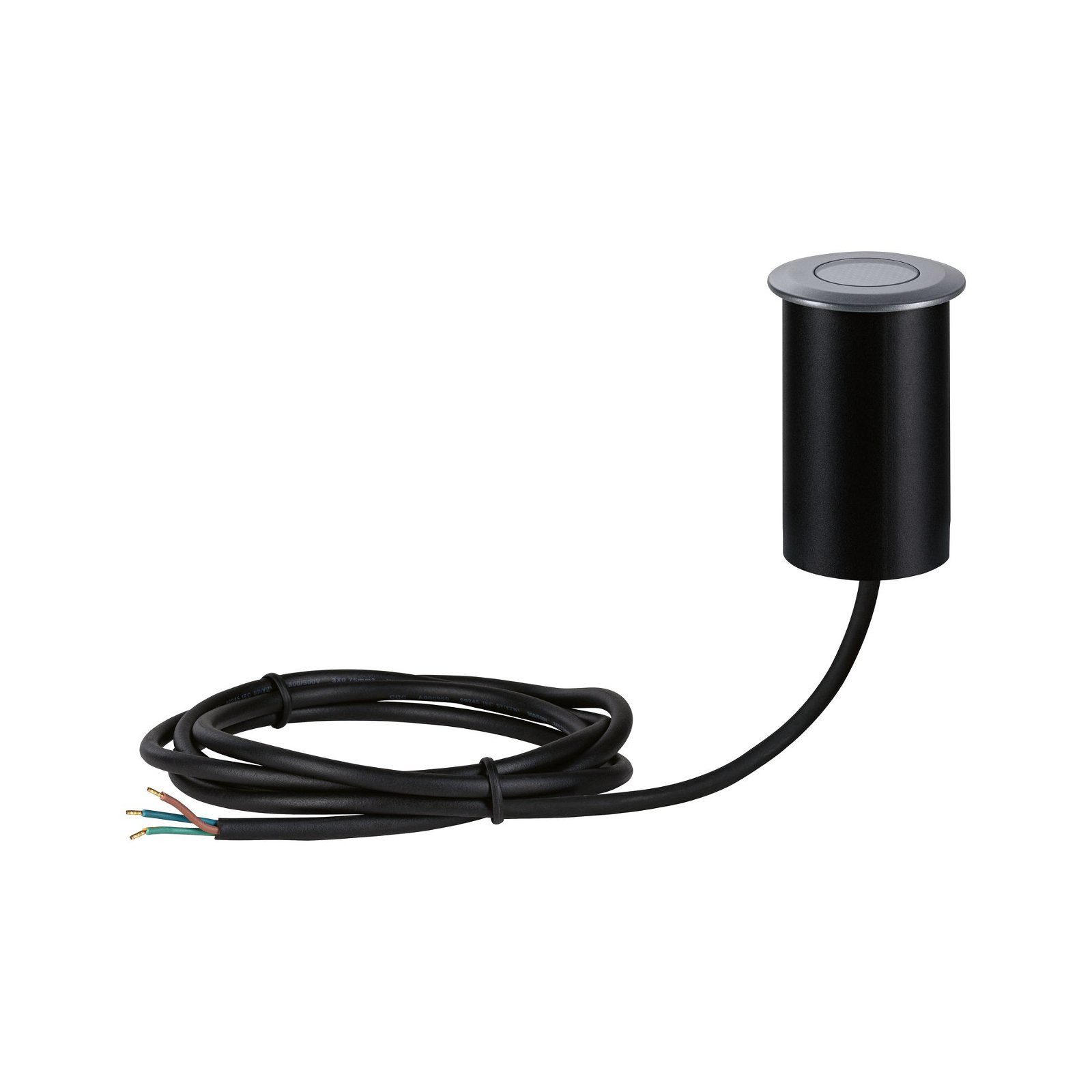 Paulmann Ledinbouwlamp Vloer IP67 82mm 3000K 11W 680lm 230V Grijs Aluminium (1 stuk)