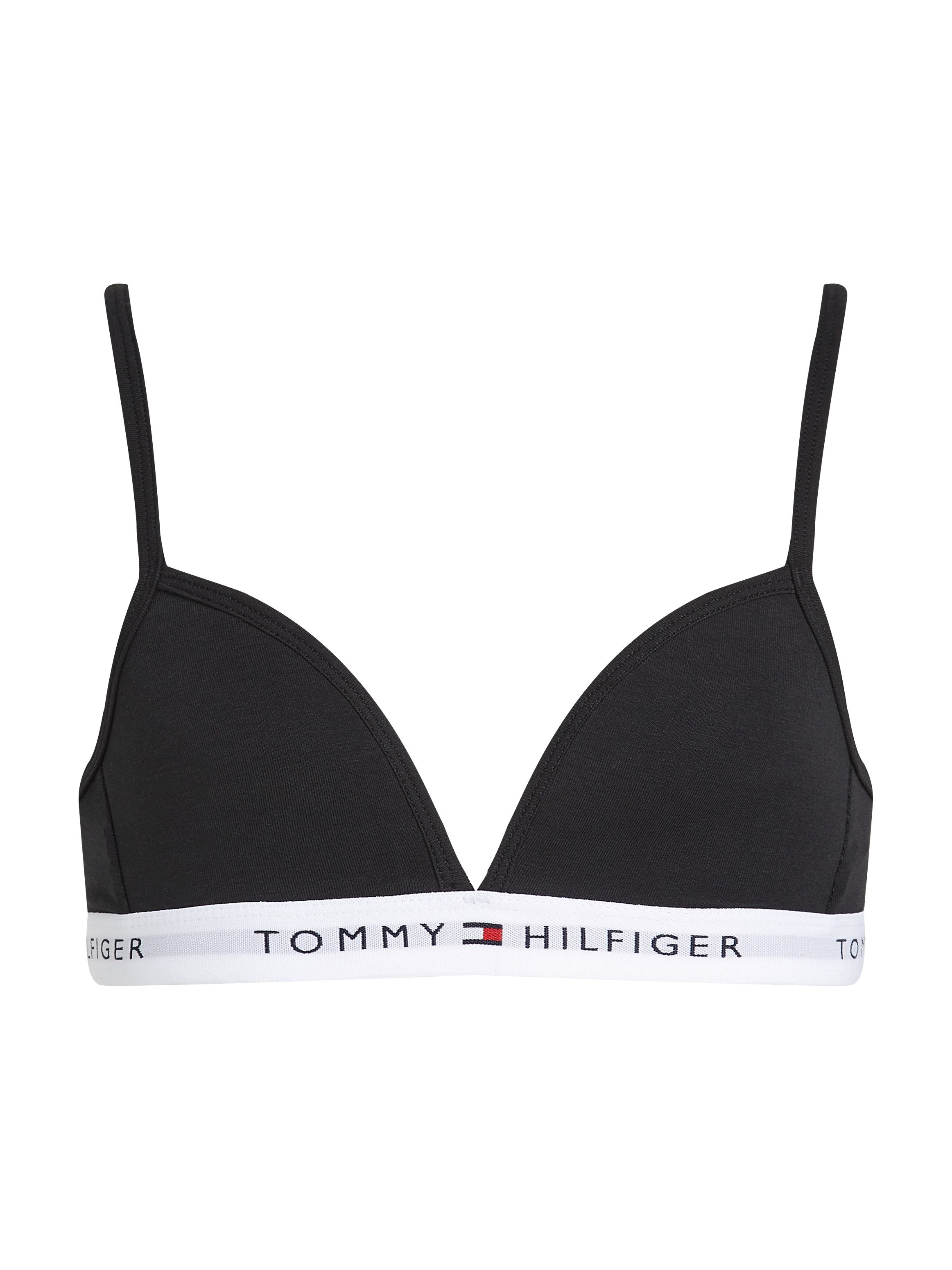 Tommy Hilfiger Underwear Triangel-bh met een logo-opschrift