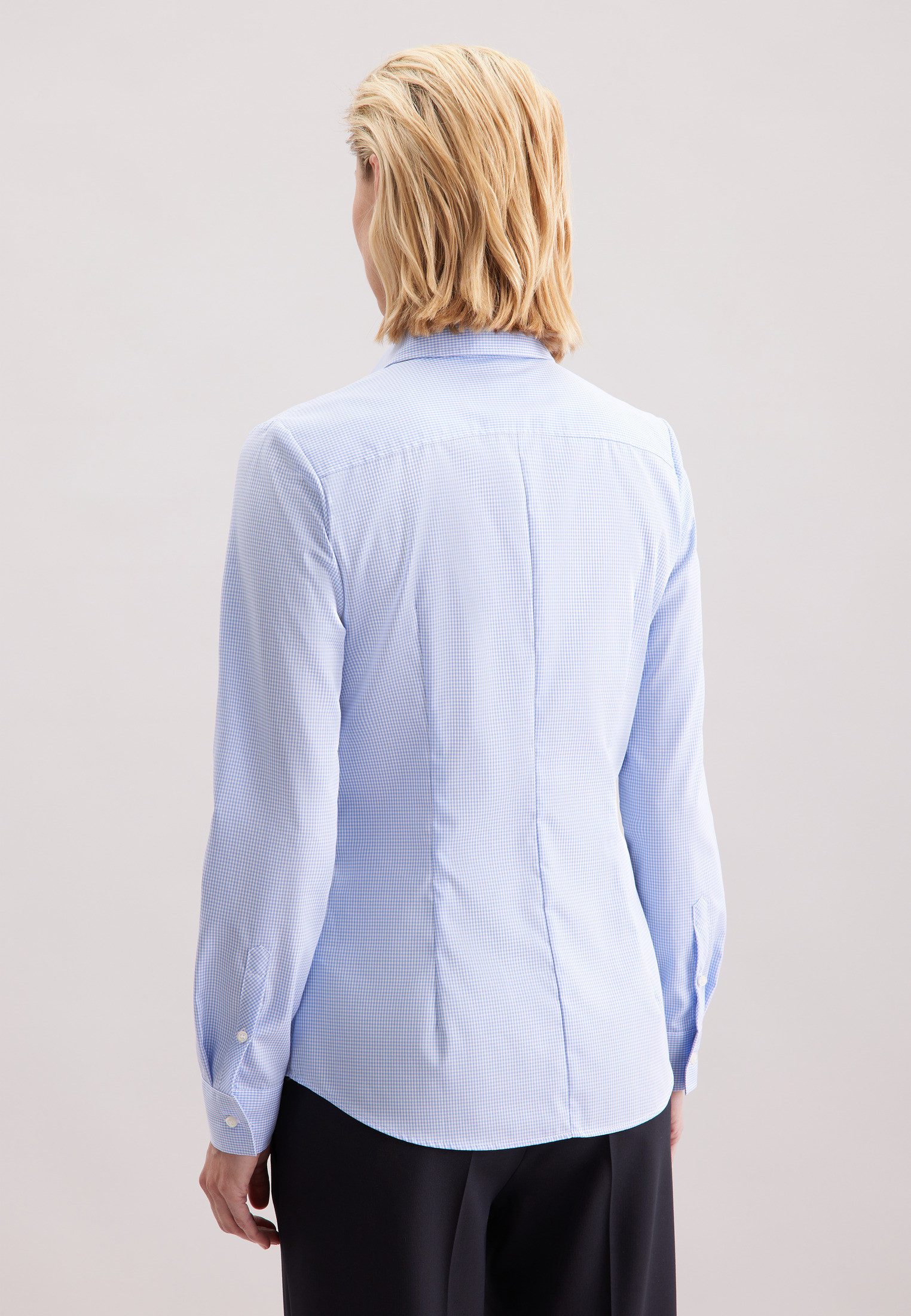 seidensticker Overhemdblouse Zwarte roos